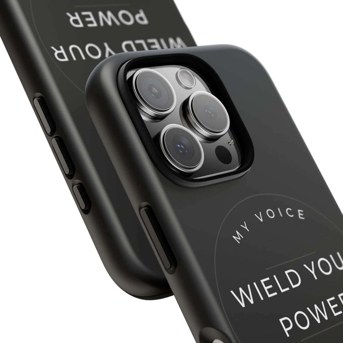 Empowering Phone Case - "Wield Your Power, My Voice Matters" - Tough Cases