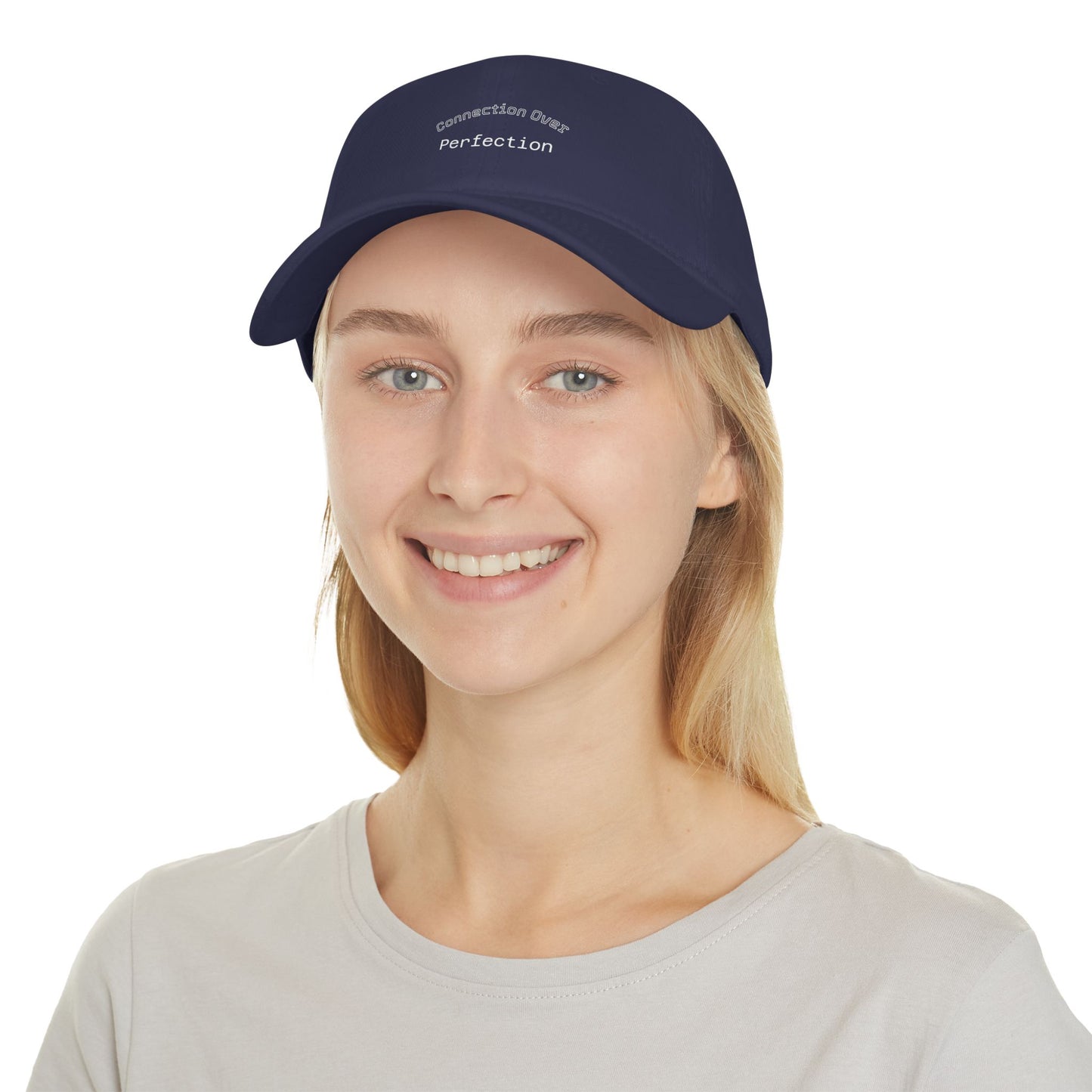 Connection Over Perfecton Low Profile Baseball Cap