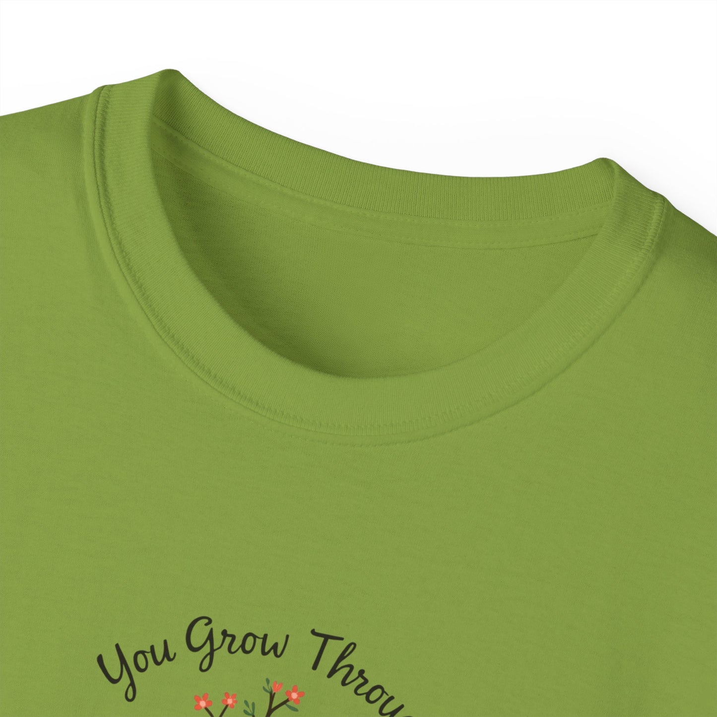 Mindful Growth Tee, Unisex Meditation Shirt, Inspirational Gift, Stress Relief Apparel, Wellness Clothing, Yoga Top, Self-Care Tee