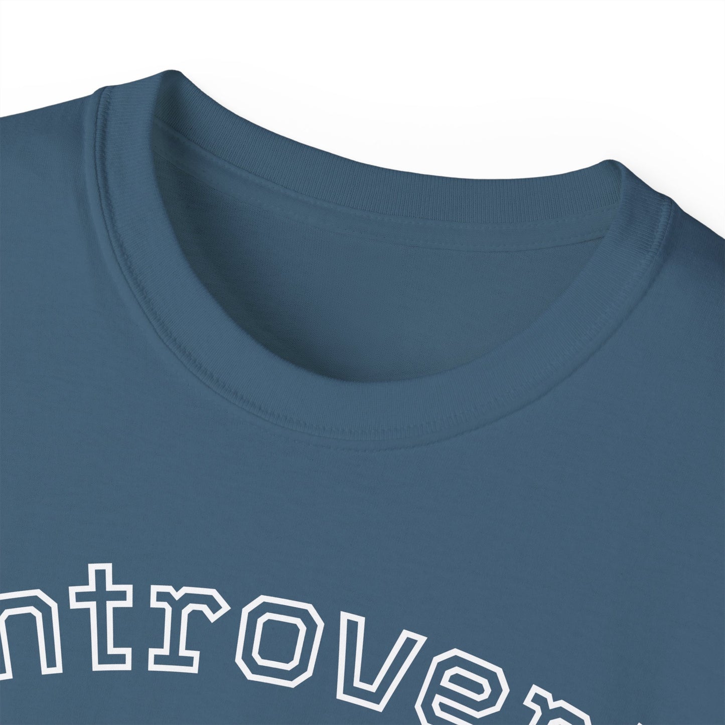 Introvert Not Invisible Unisex Ultra Cotton Tee - Casual Statement Shirt for Introverts