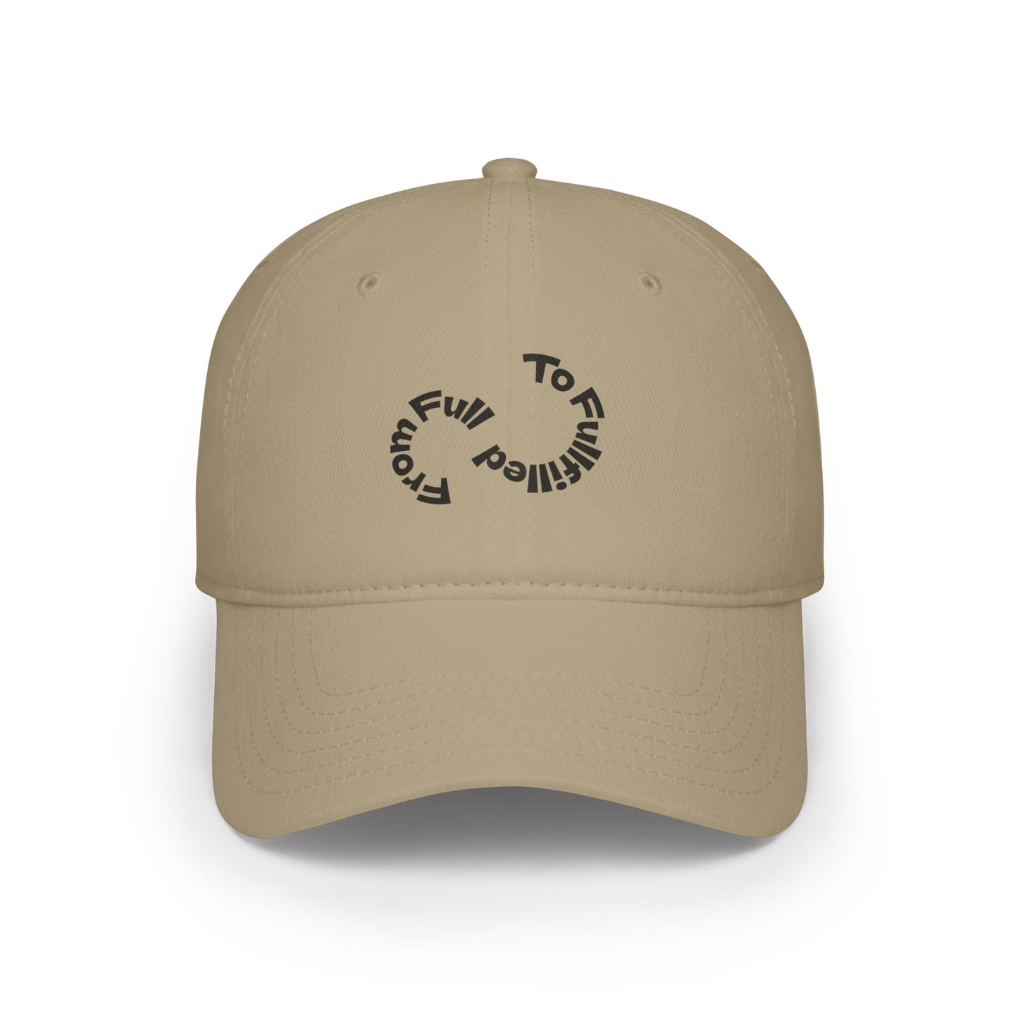 From Full To Fullfilled Low Profile Baseball Cap Adjustable Hat for Casual Outings