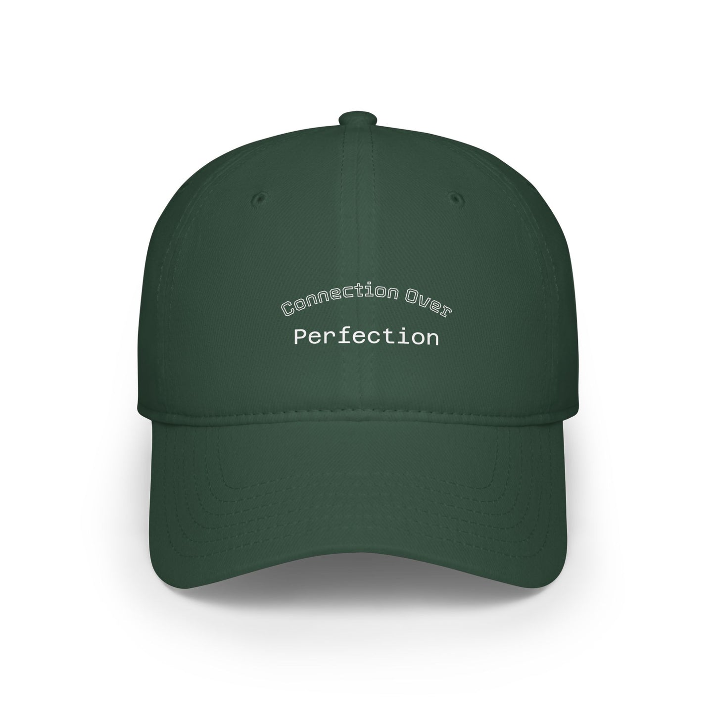 Connection Over Perfecton Low Profile Baseball Cap