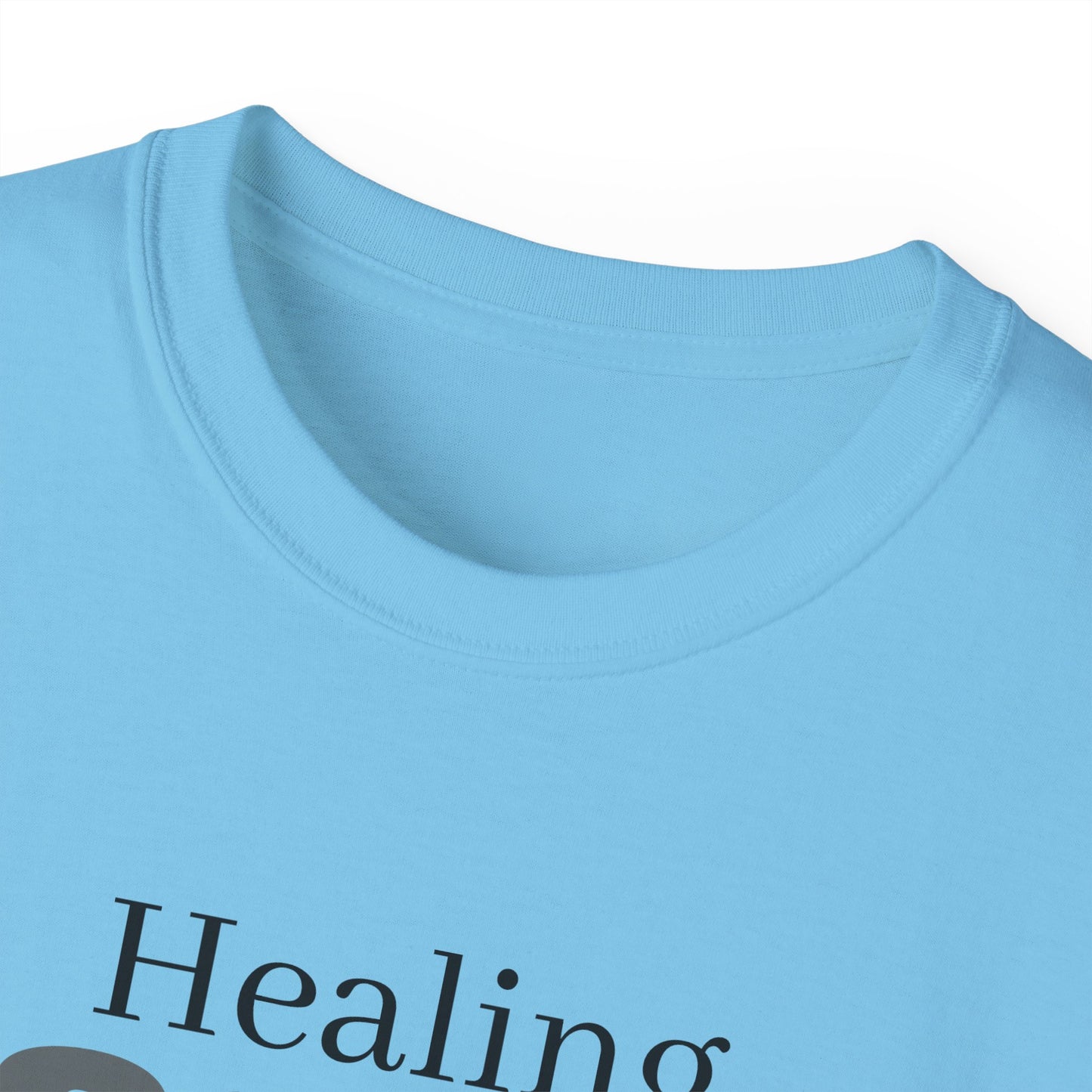 Healing Starts Unisex Ultra Cotton Tee - Comfortable Motivational T-Shirt