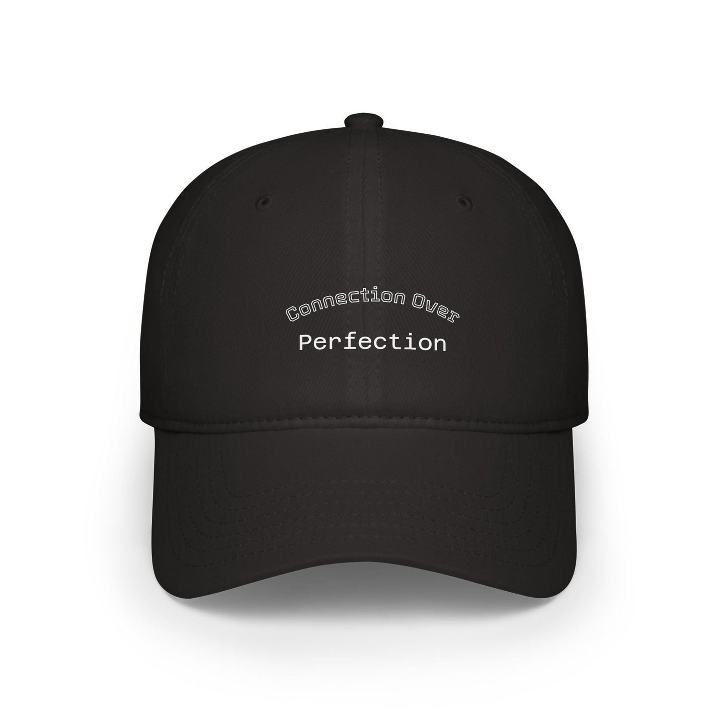 Connection Over Perfecton Low Profile Baseball Cap