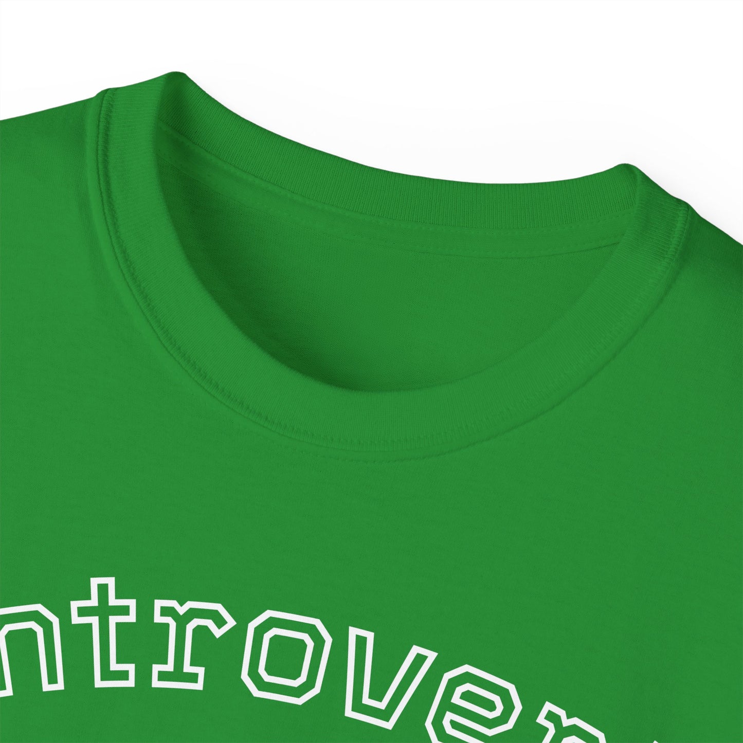 Introvert Not Invisible Unisex Ultra Cotton Tee - Casual Statement Shirt for Introverts