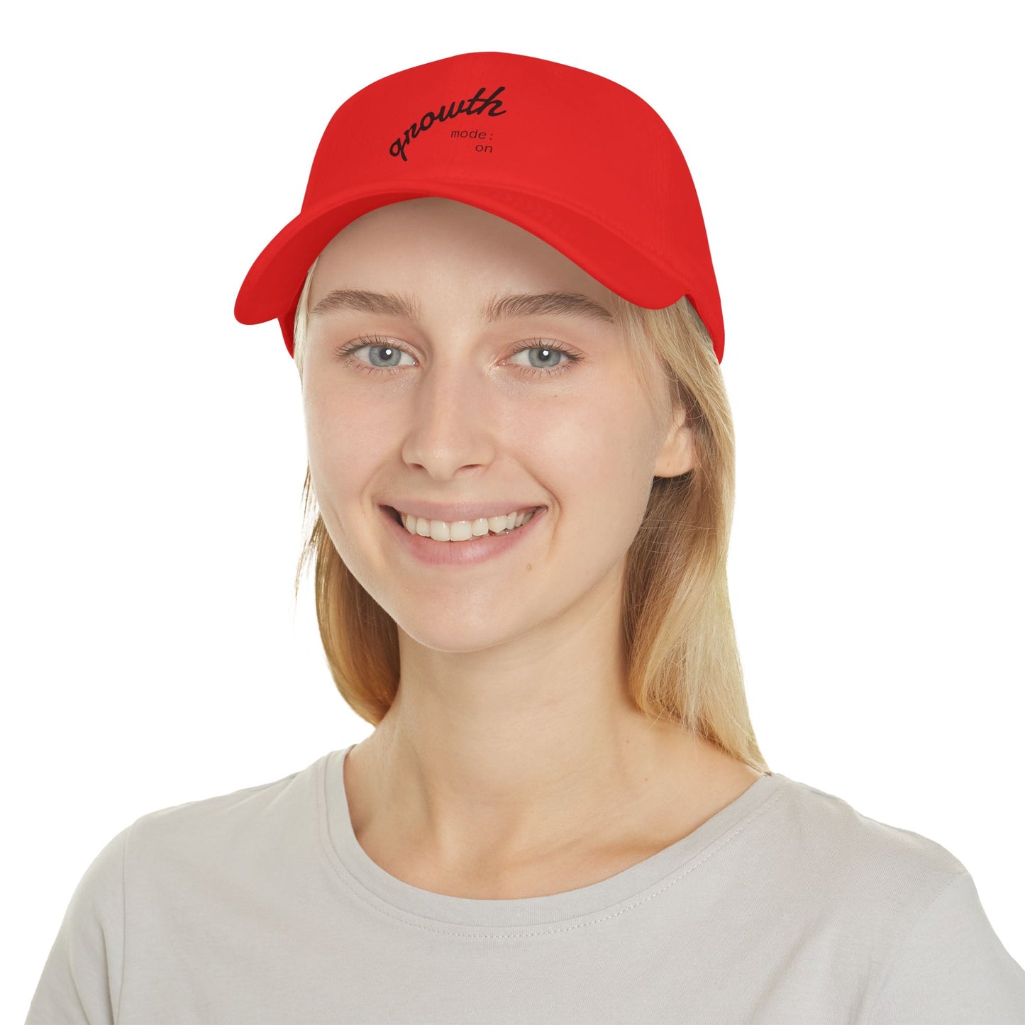 Growth Mode On Low Profile Baseball Cap