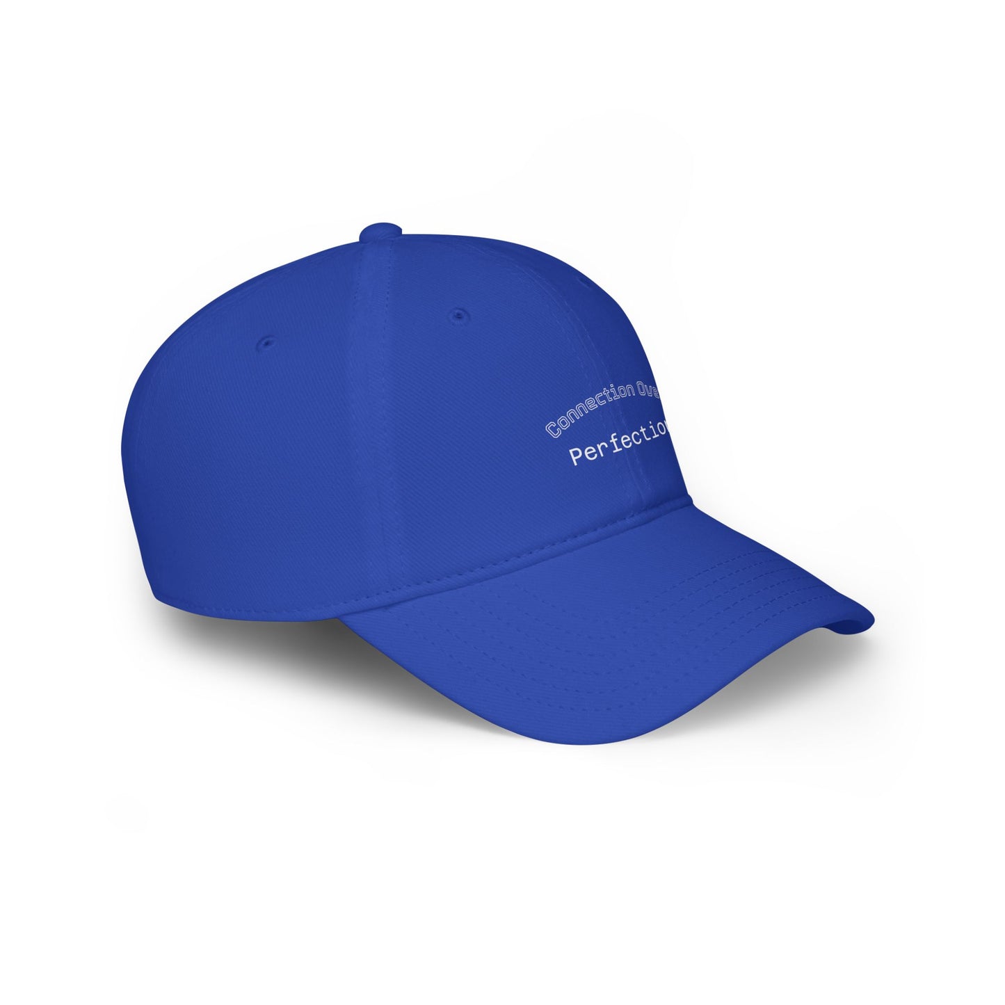 Connection Over Perfecton Low Profile Baseball Cap