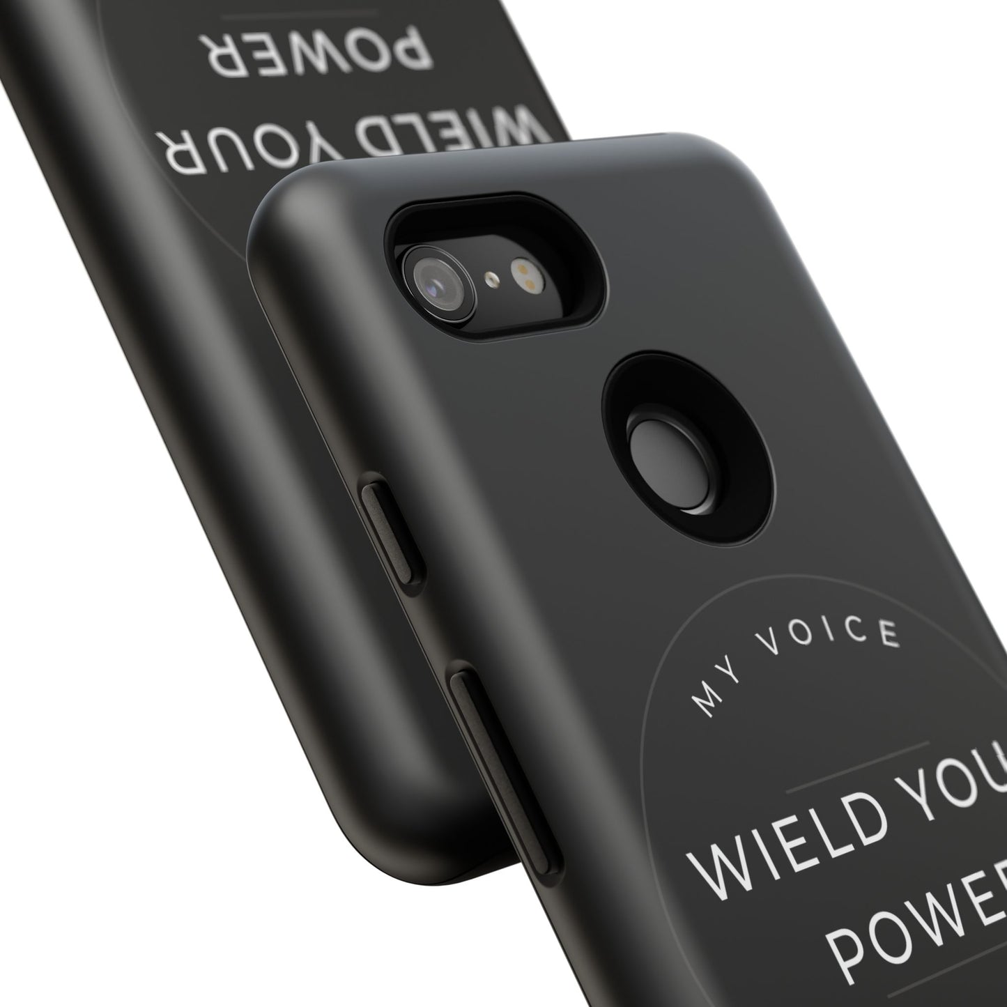 Empowering Phone Case - "Wield Your Power, My Voice Matters" - Tough Cases