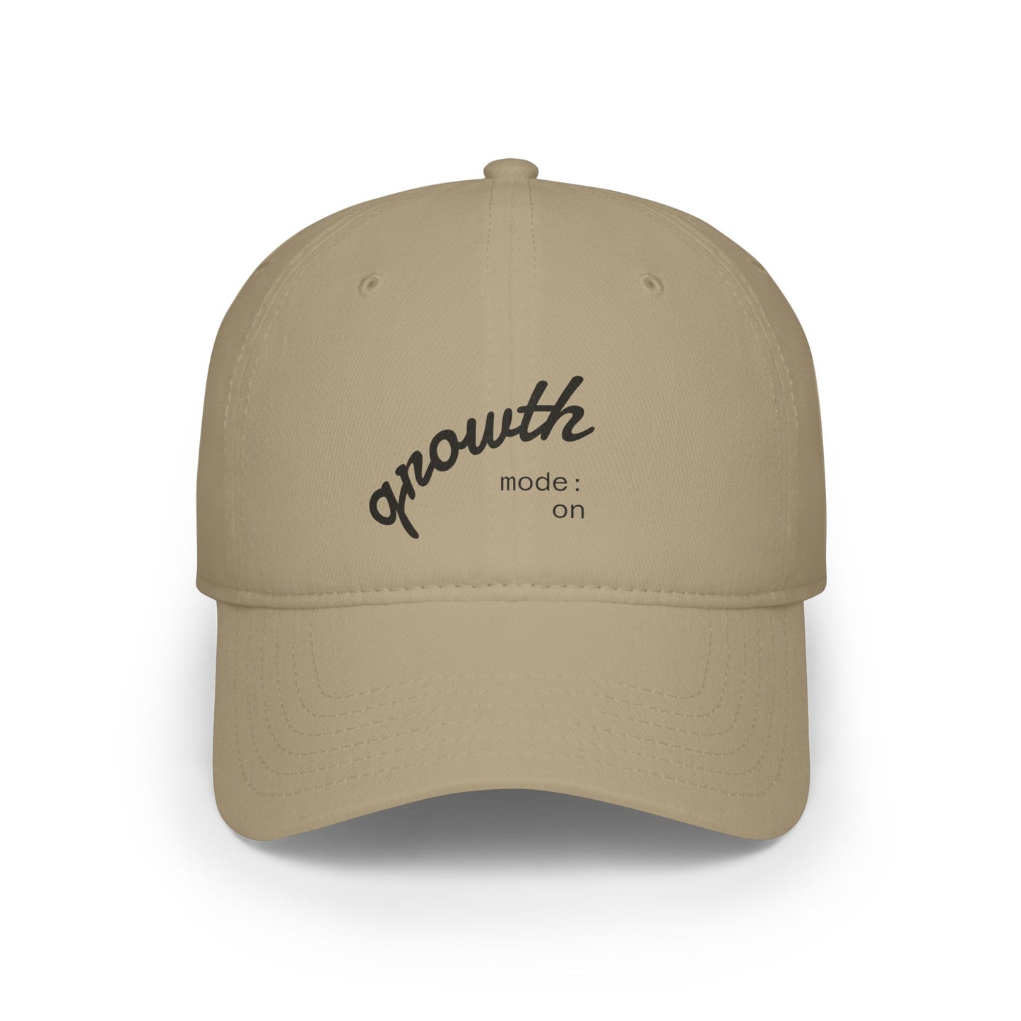 Growth Mode On Low Profile Baseball Cap