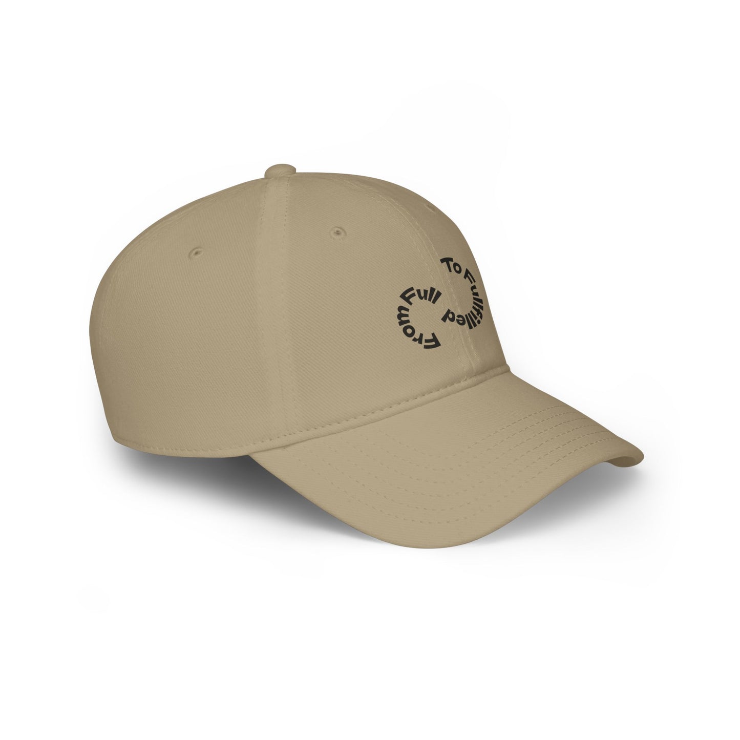 From Full To Fullfilled Low Profile Baseball Cap Adjustable Hat for Casual Outings