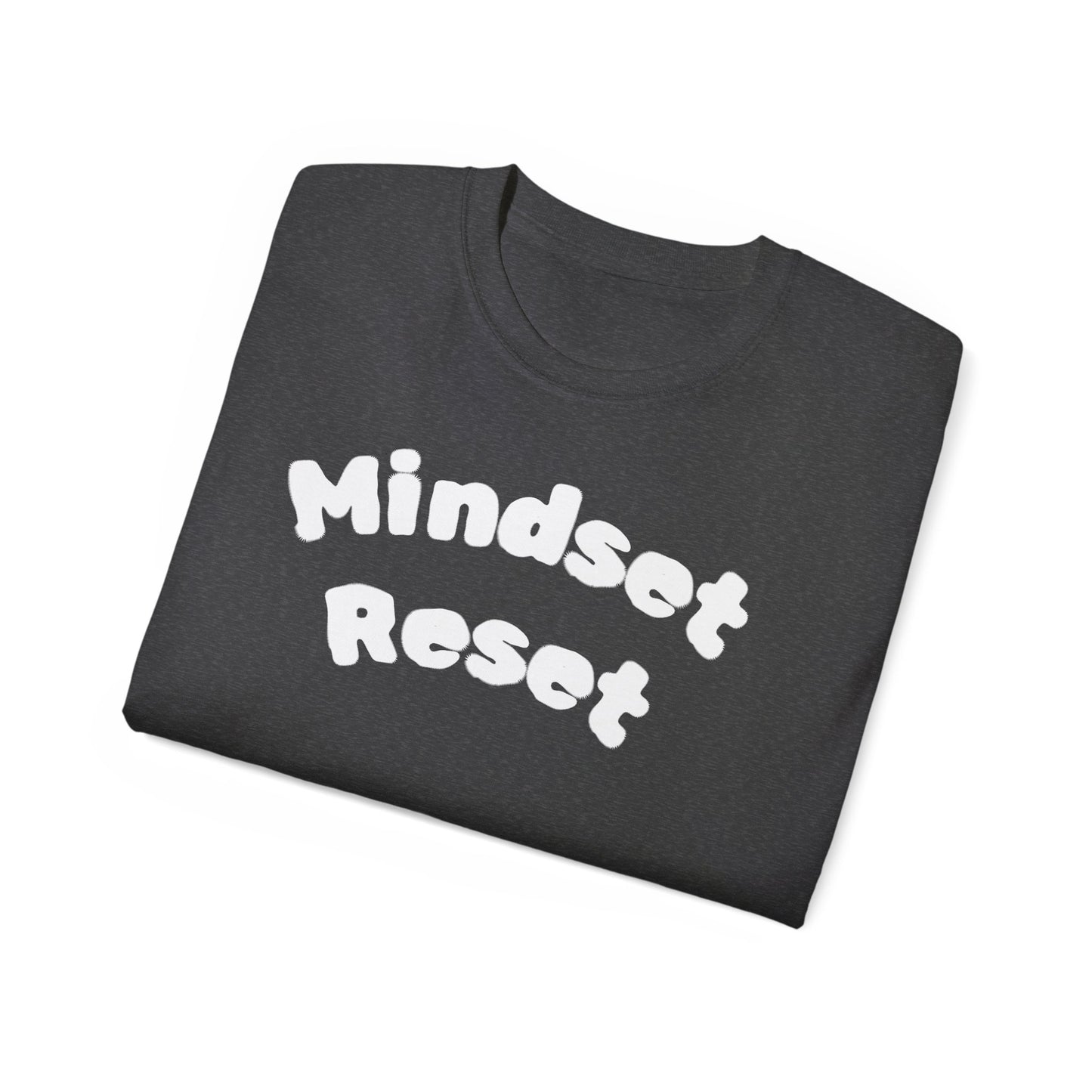 Mindset Reset Unisex Ultra Cotton Tee - Inspirational Graphic Shirt