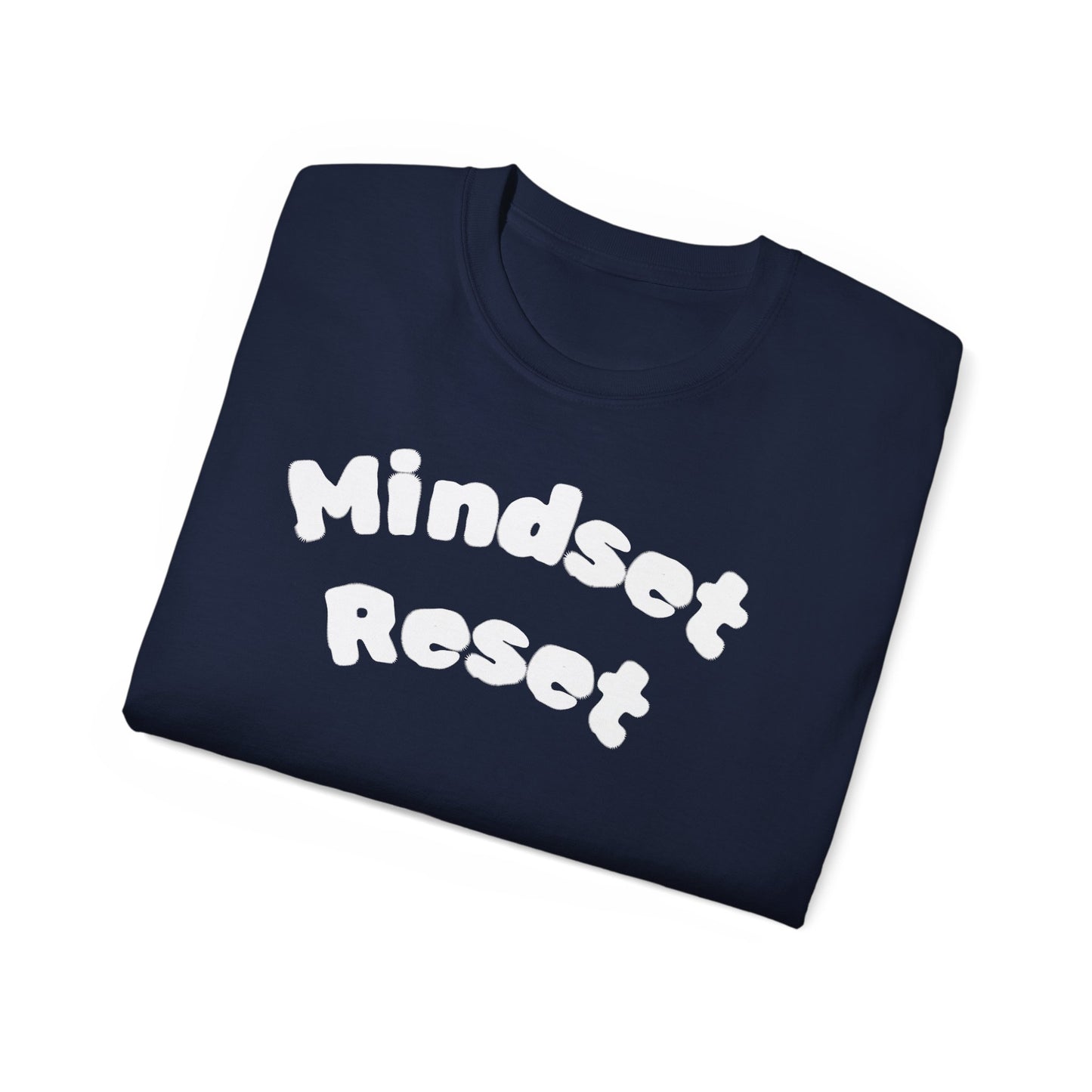 Mindset Reset Unisex Ultra Cotton Tee - Inspirational Graphic Shirt