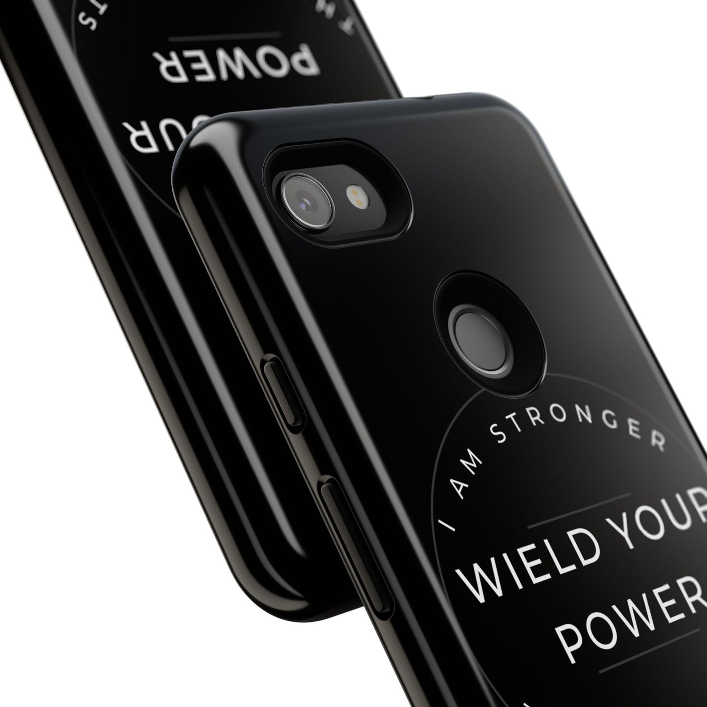 Empowering Phone Case - Wield Your Power I Am Stronger Then My Doubts