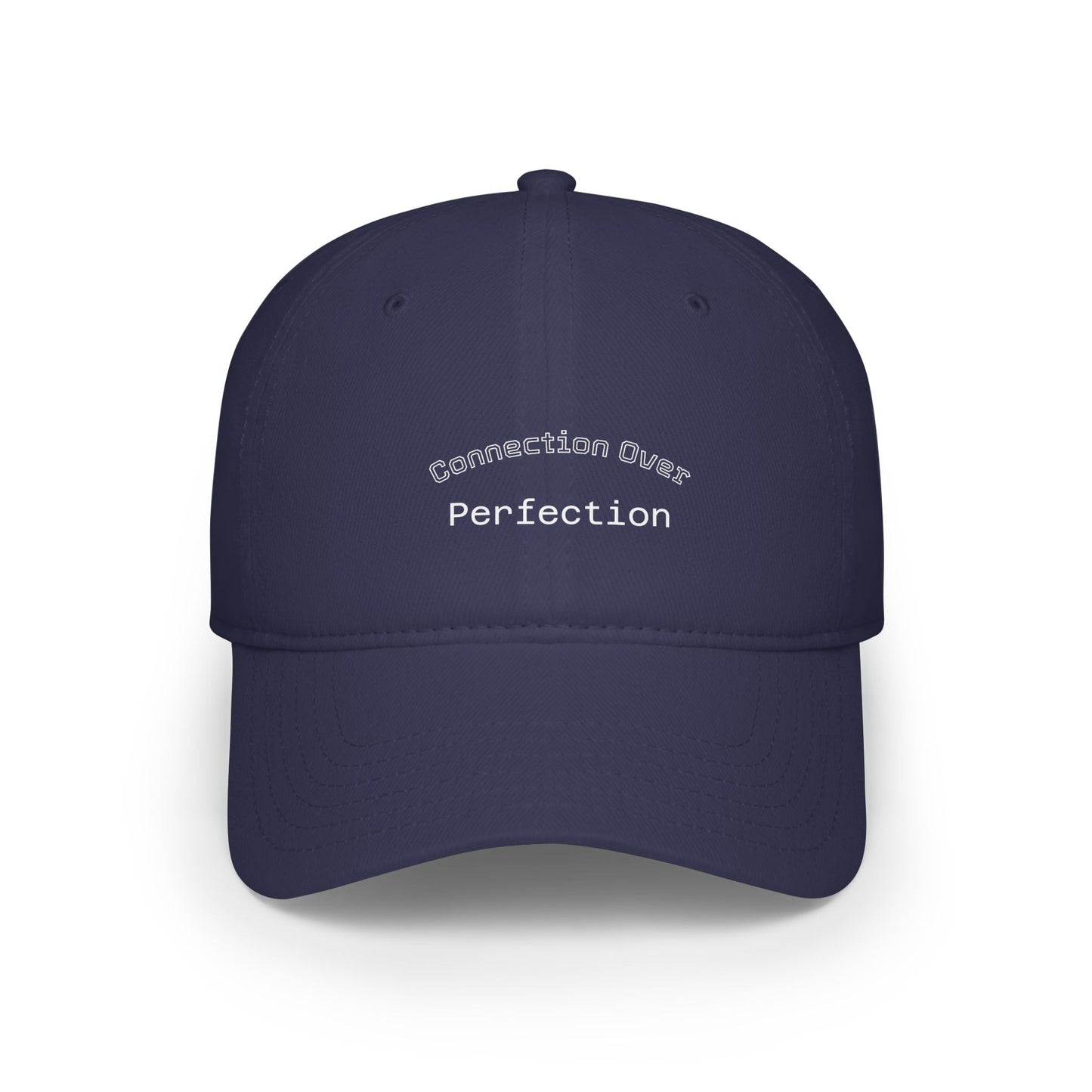 Connection Over Perfecton Low Profile Baseball Cap