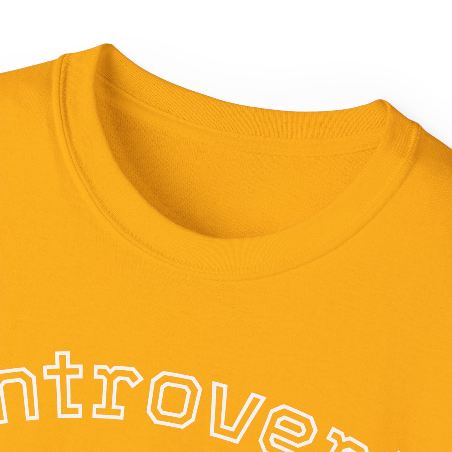 Introvert Not Invisible Unisex Ultra Cotton Tee - Casual Statement Shirt for Introverts