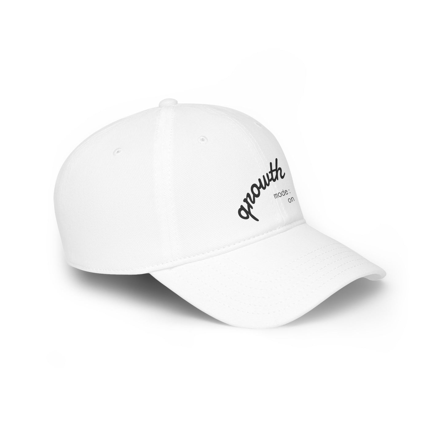 Growth Mode On Low Profile Baseball Cap