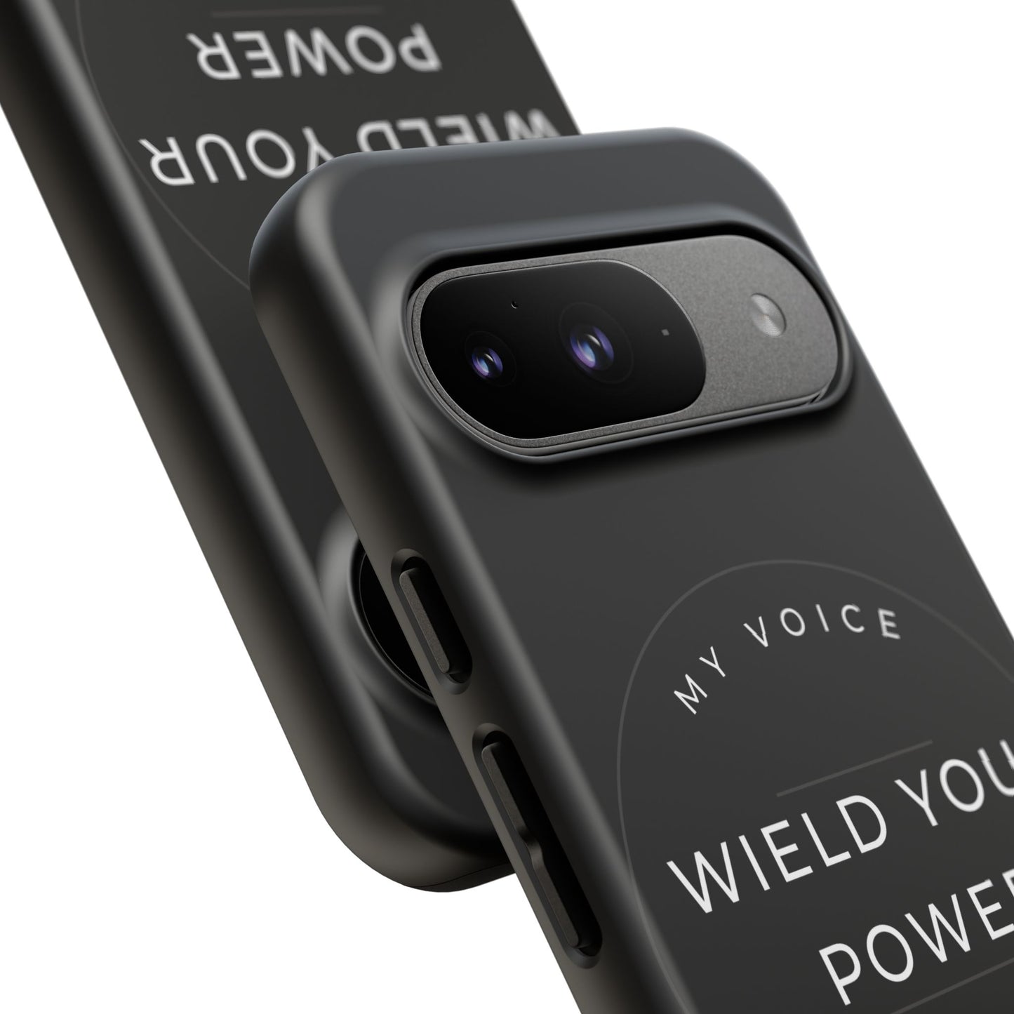 Empowering Phone Case - "Wield Your Power, My Voice Matters" - Tough Cases