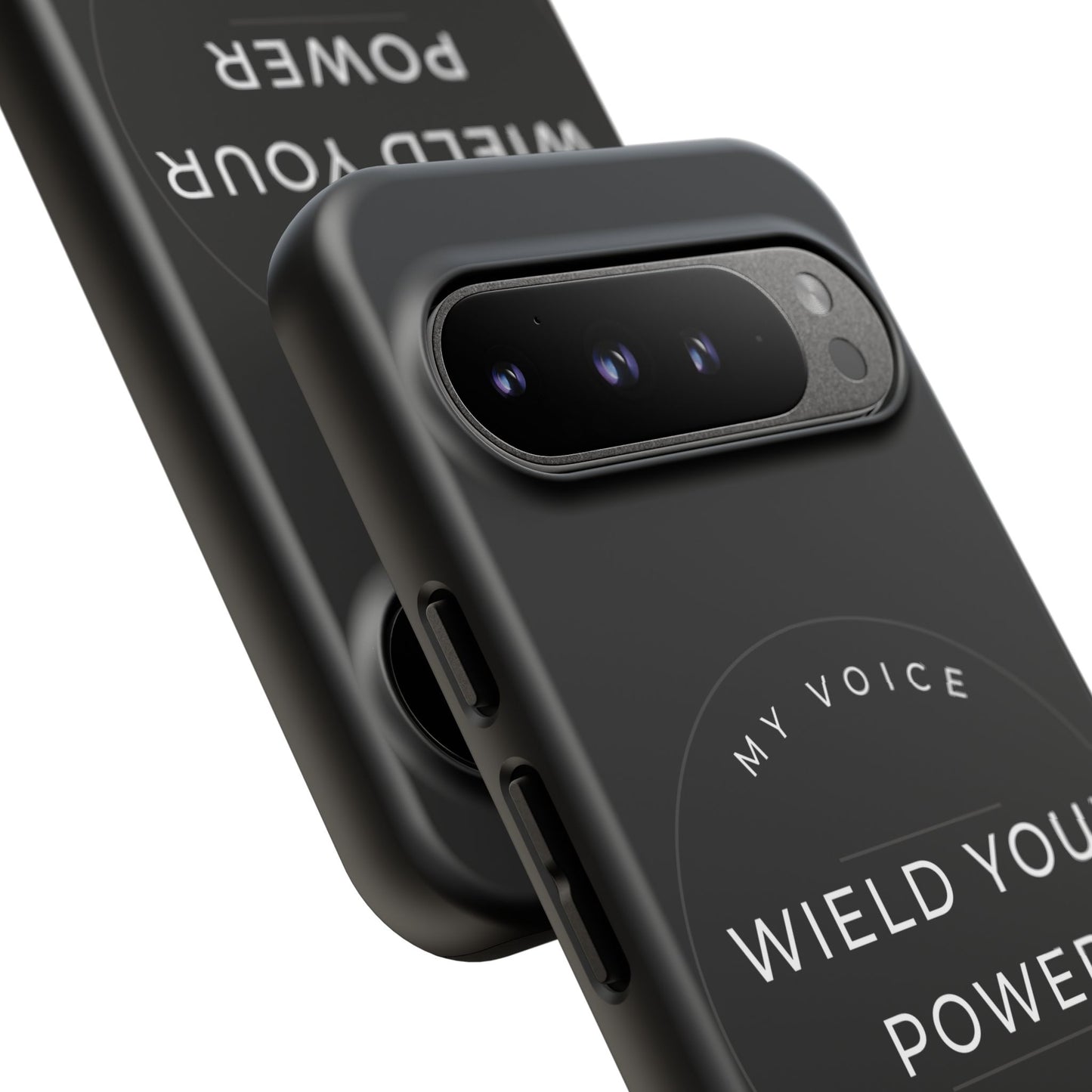 Empowering Phone Case - "Wield Your Power, My Voice Matters" - Tough Cases