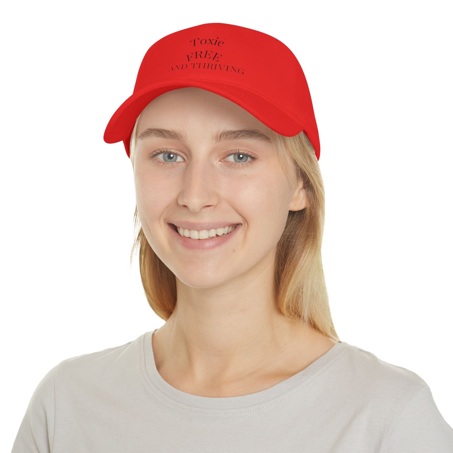Toxic Free and Thriving Low Profile Baseball Cap