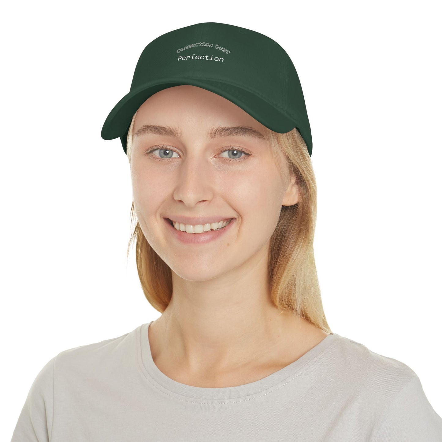 Connection Over Perfecton Low Profile Baseball Cap