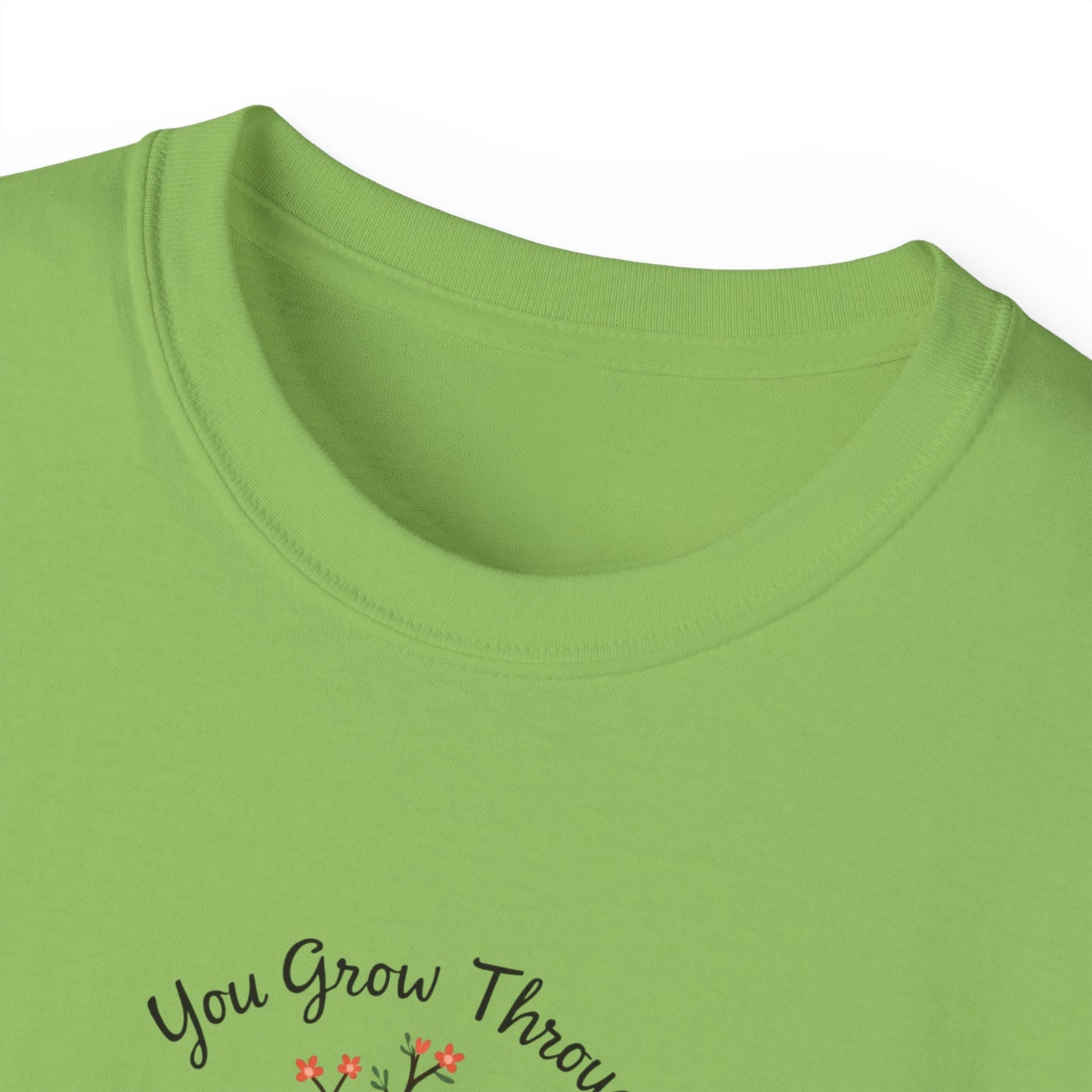 Mindful Growth Tee, Unisex Meditation Shirt, Inspirational Gift, Stress Relief Apparel, Wellness Clothing, Yoga Top, Self-Care Tee