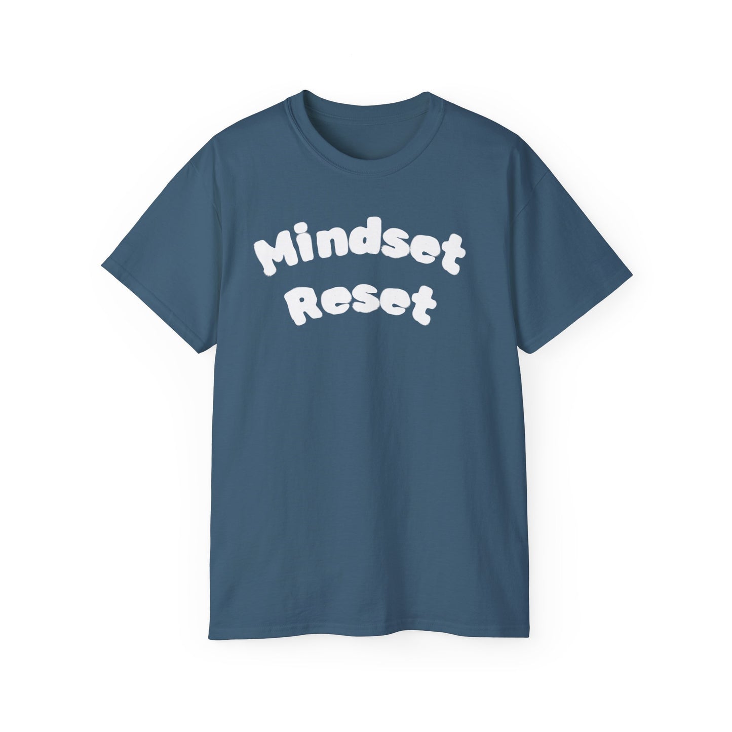 Mindset Reset Unisex Ultra Cotton Tee - Inspirational Graphic Shirt