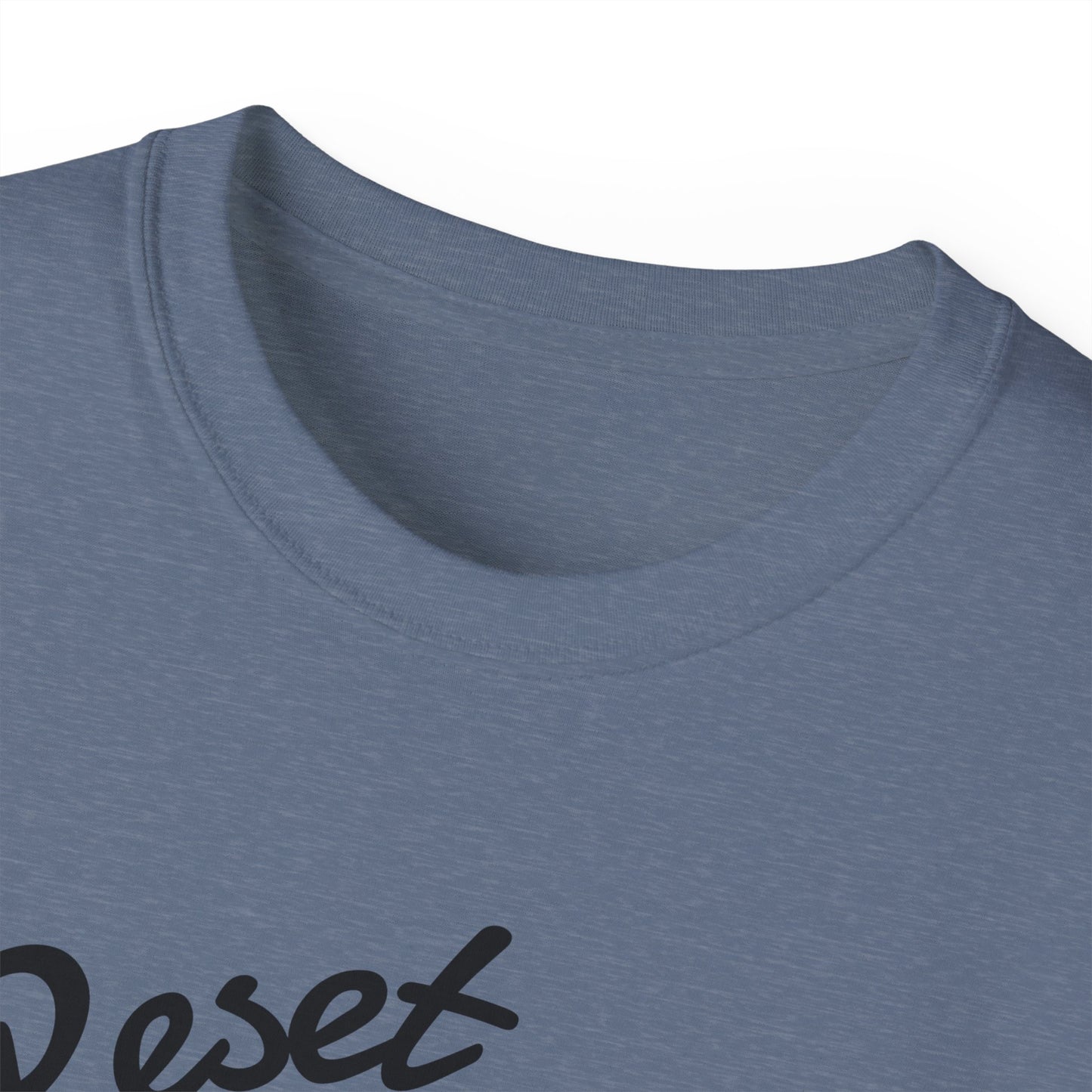 Reset, Rise, Repeat Unisex Ultra Cotton Tee - Motivational Shirt