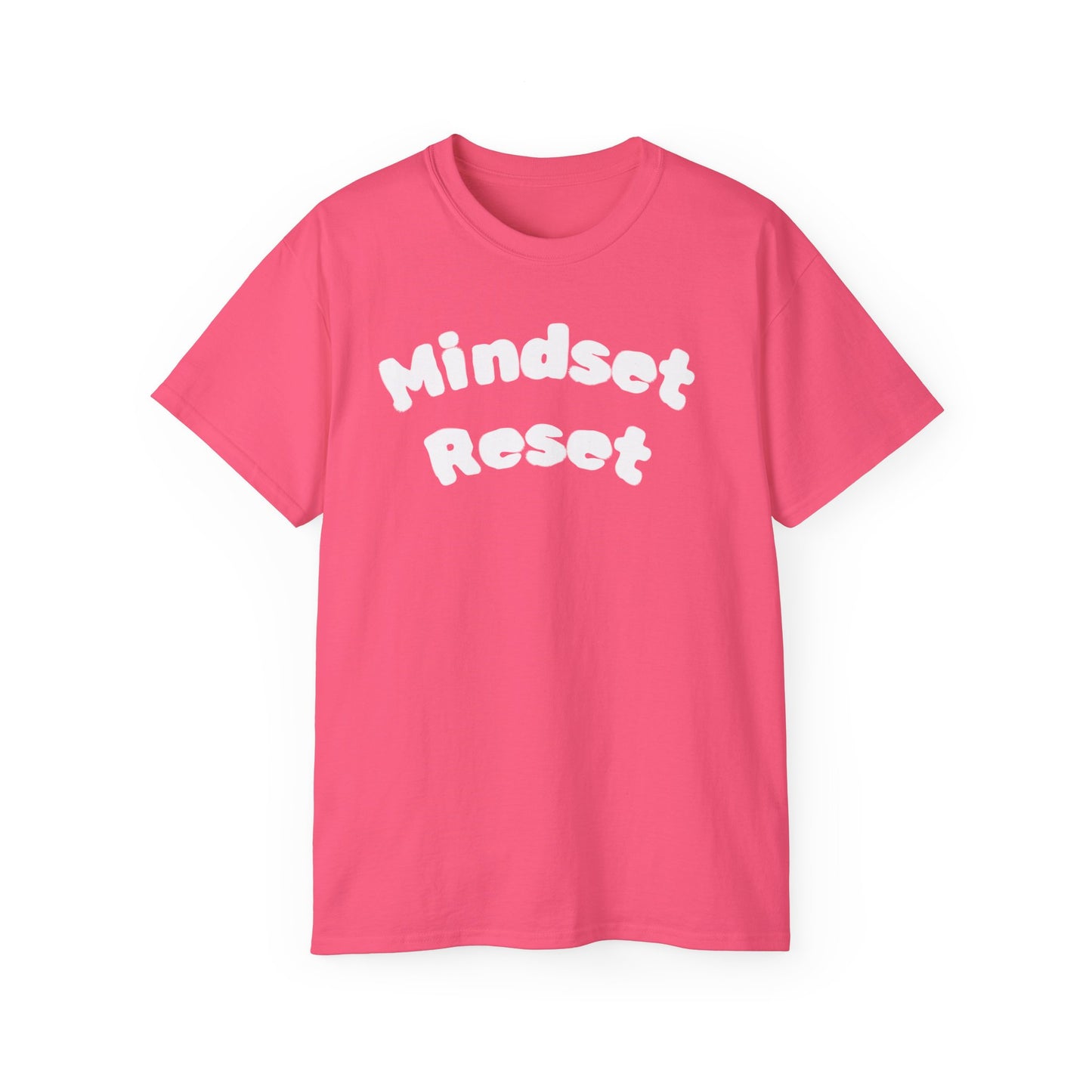 Mindset Reset Unisex Ultra Cotton Tee - Inspirational Graphic Shirt