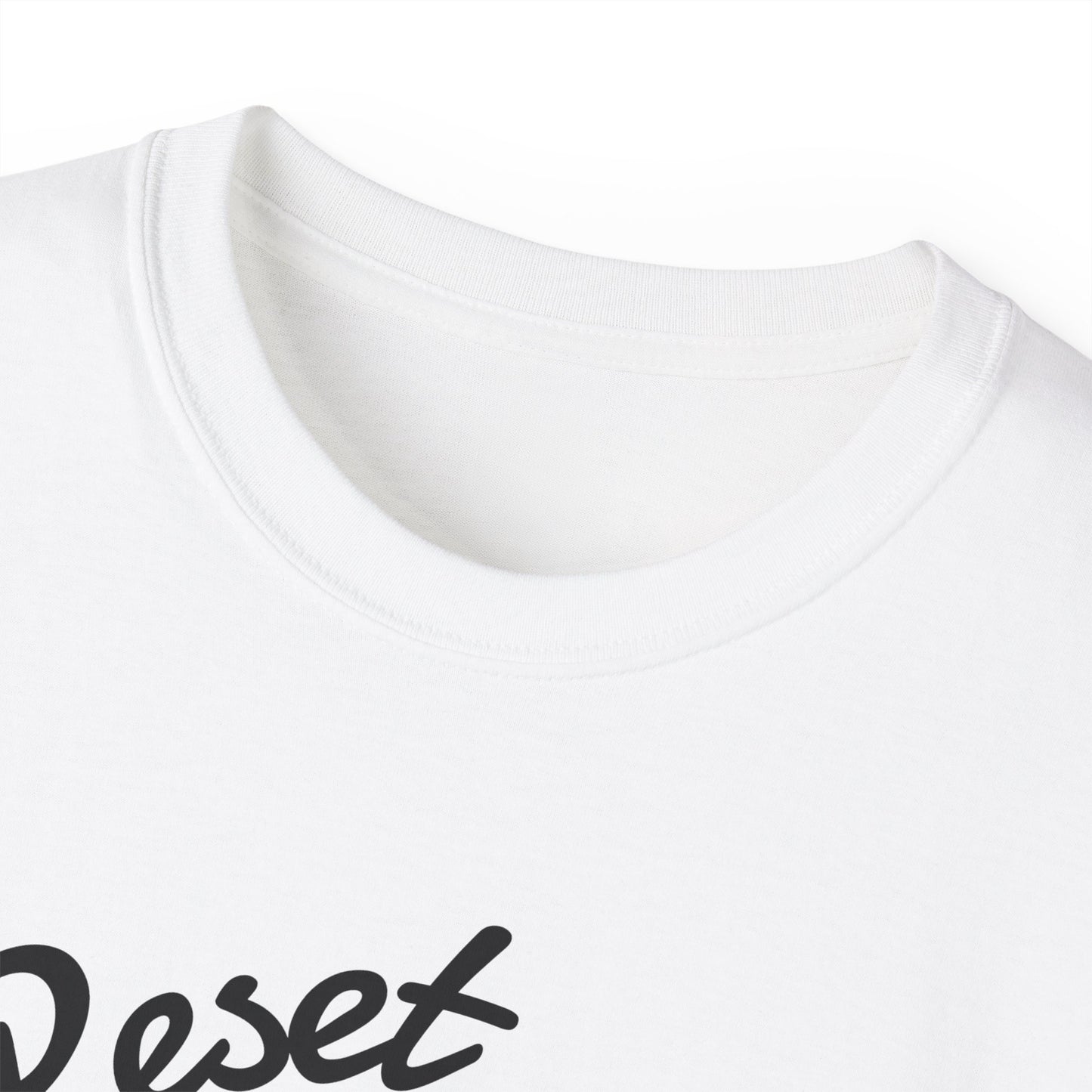Reset, Rise, Repeat Unisex Ultra Cotton Tee - Motivational Shirt