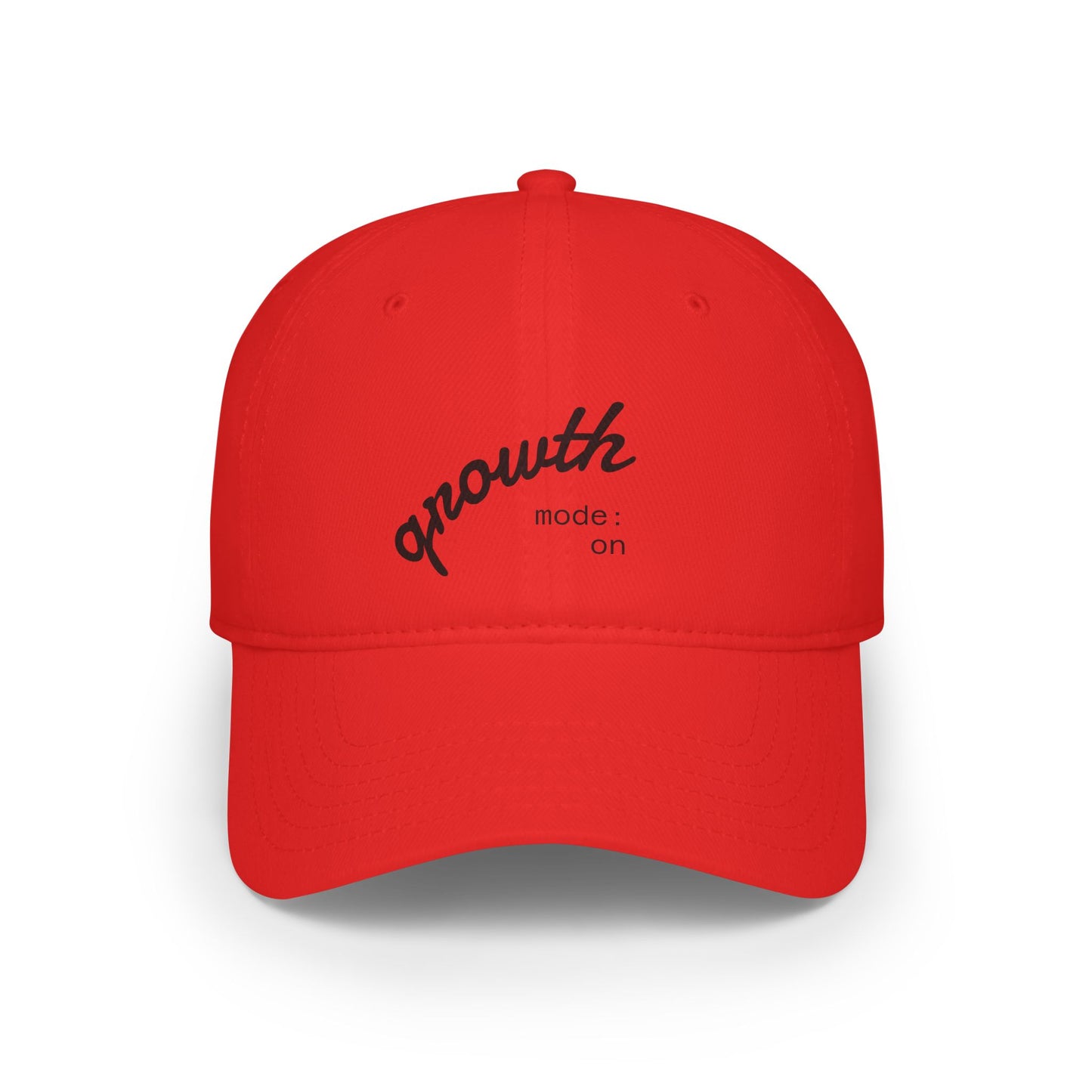 Growth Mode On Low Profile Baseball Cap