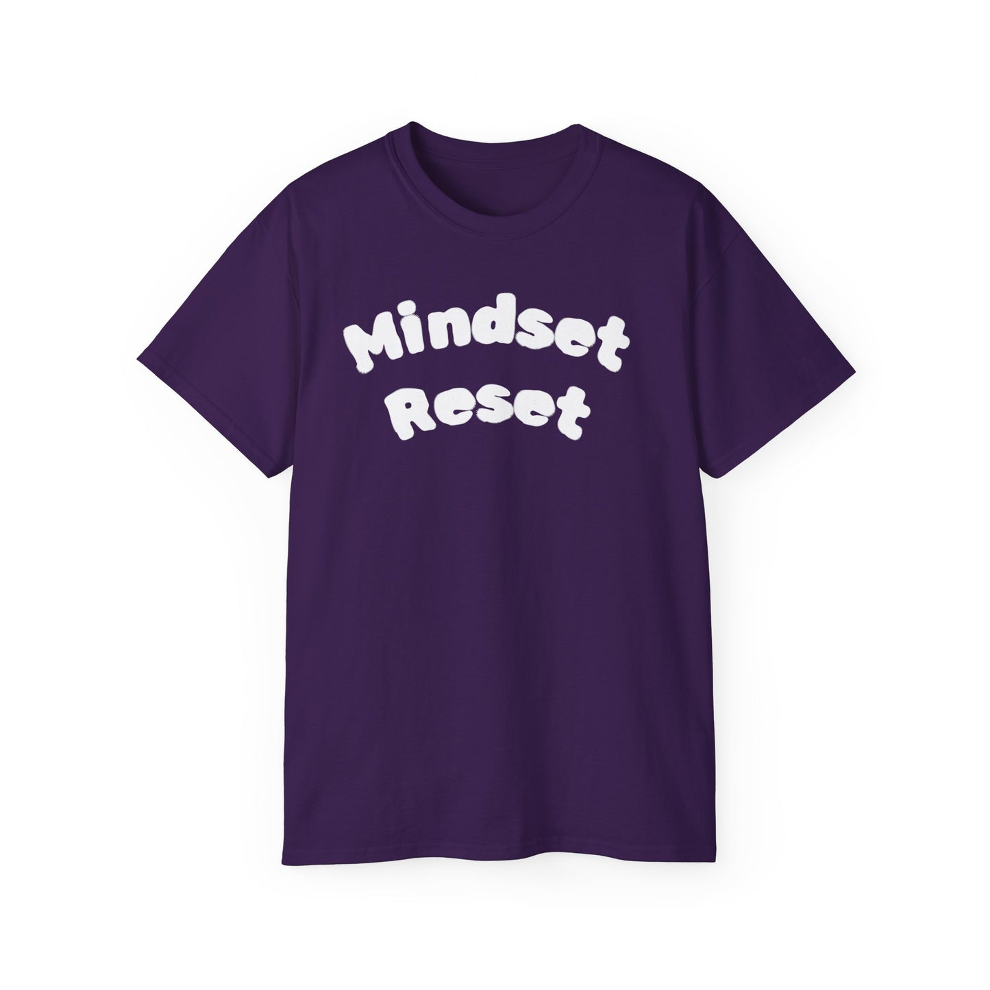 Mindset Reset Unisex Ultra Cotton Tee - Inspirational Graphic Shirt