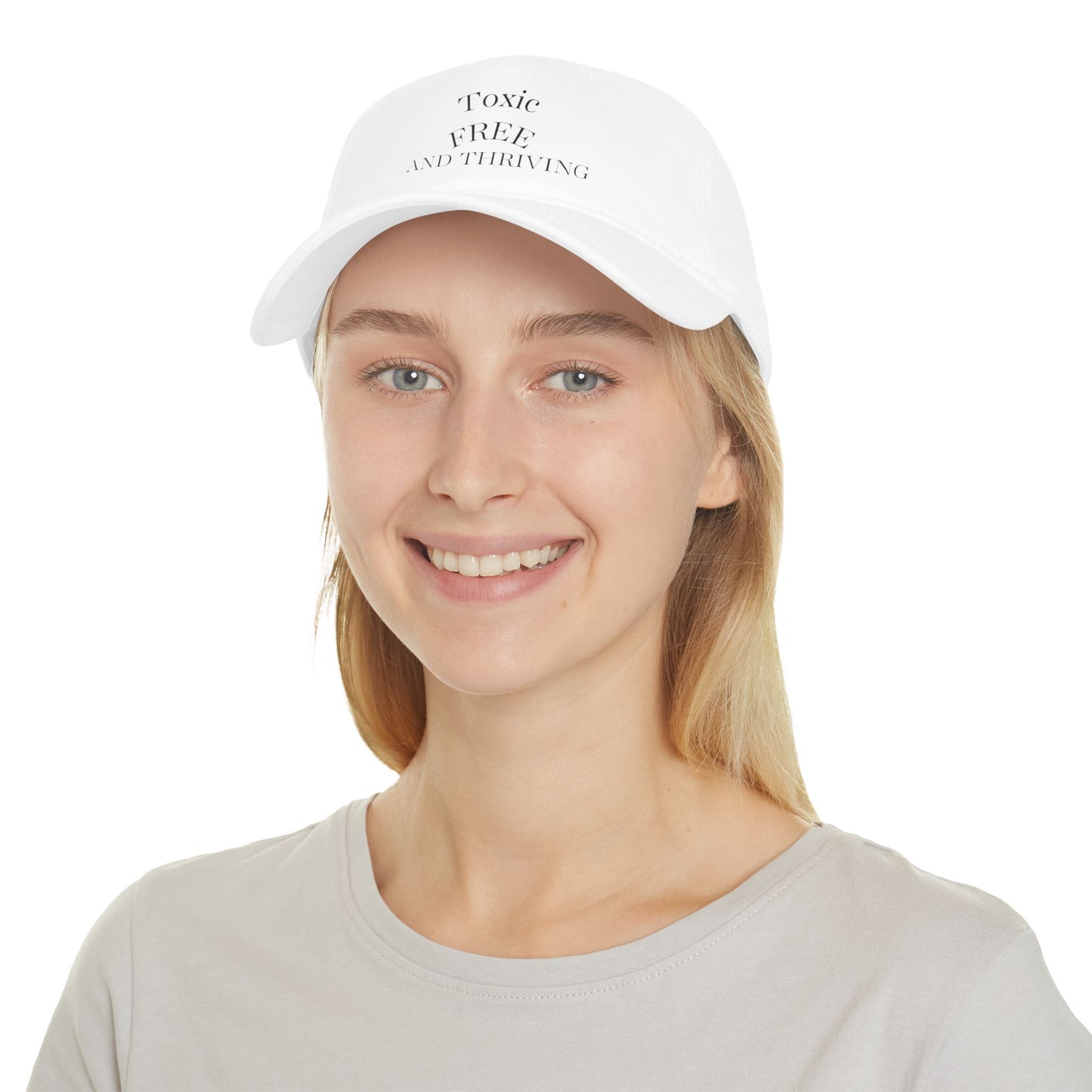 Toxic Free and Thriving Low Profile Baseball Cap