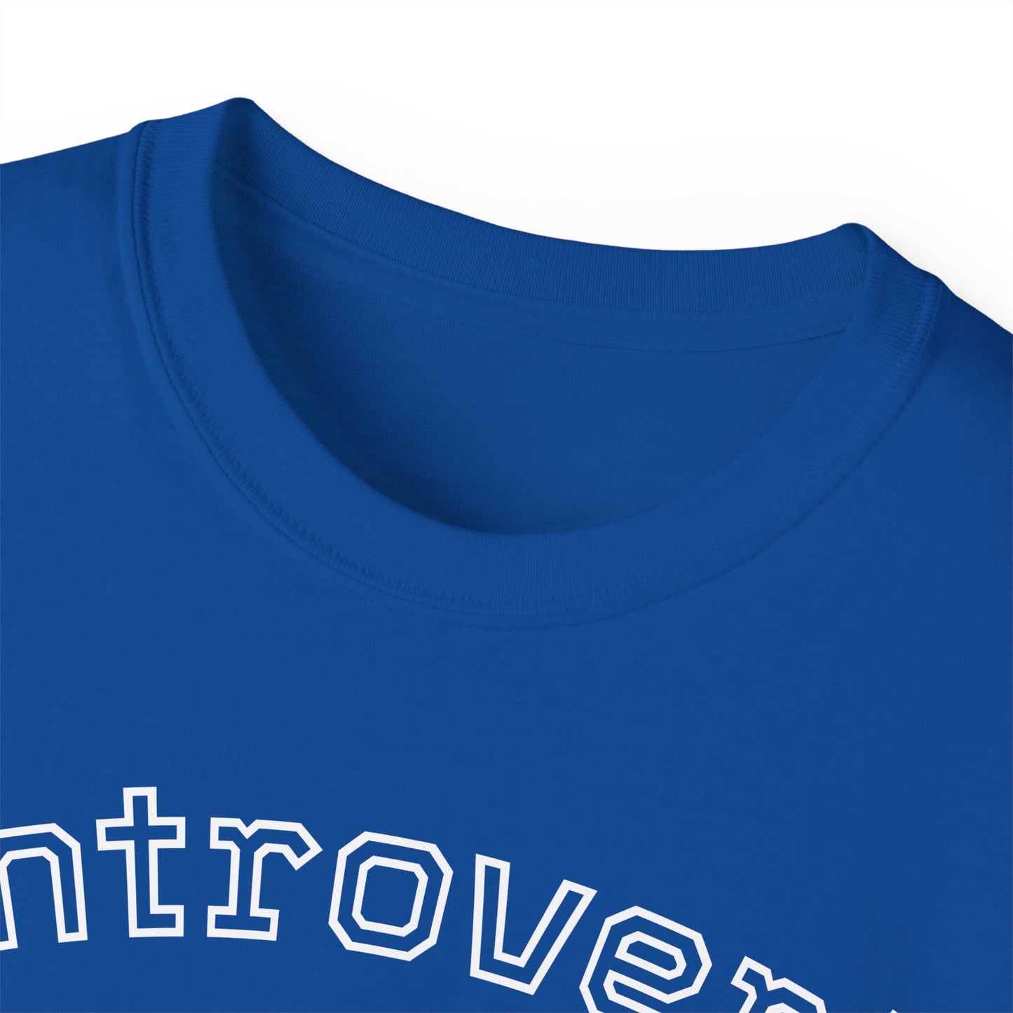 Introvert Not Invisible Unisex Ultra Cotton Tee - Casual Statement Shirt for Introverts
