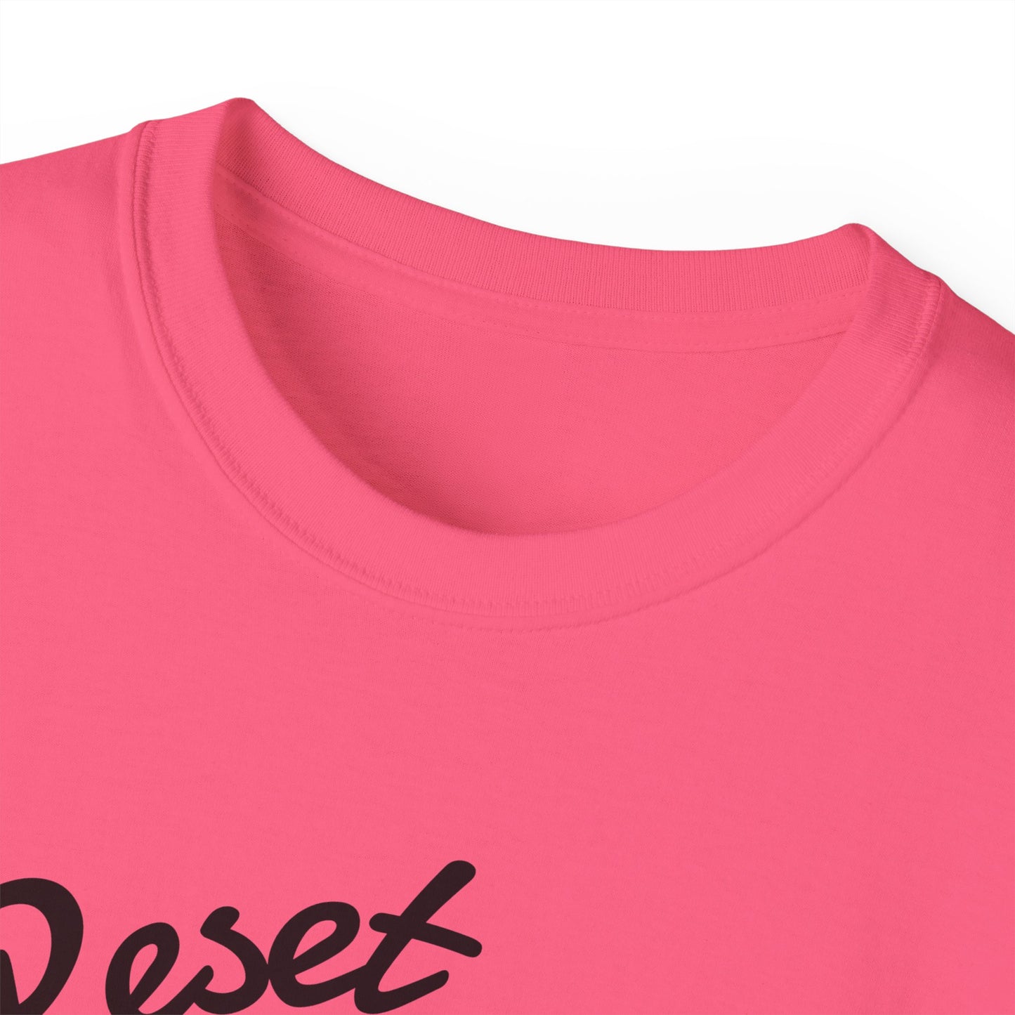 Reset, Rise, Repeat Unisex Ultra Cotton Tee - Motivational Shirt