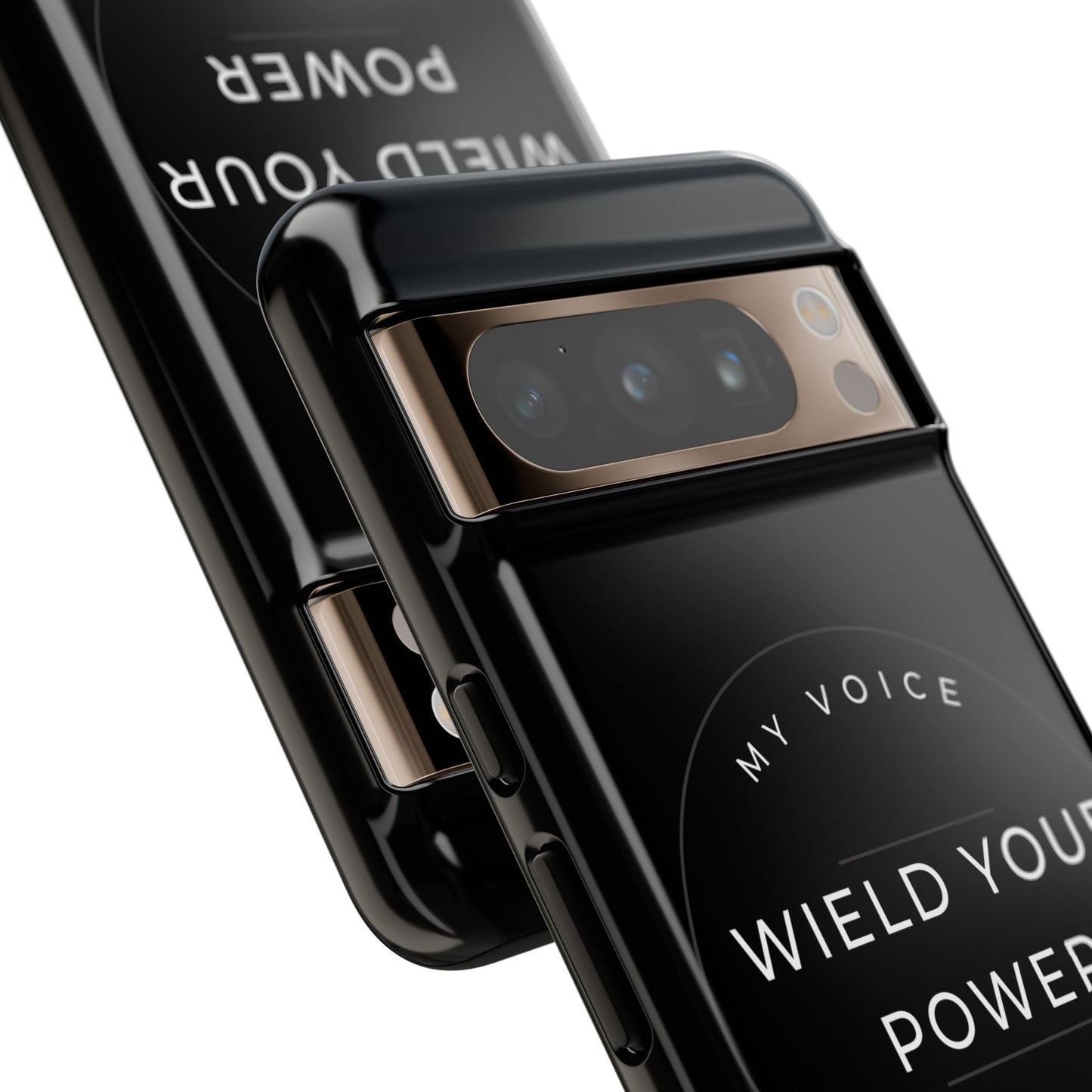 Empowering Phone Case - "Wield Your Power, My Voice Matters" - Tough Cases