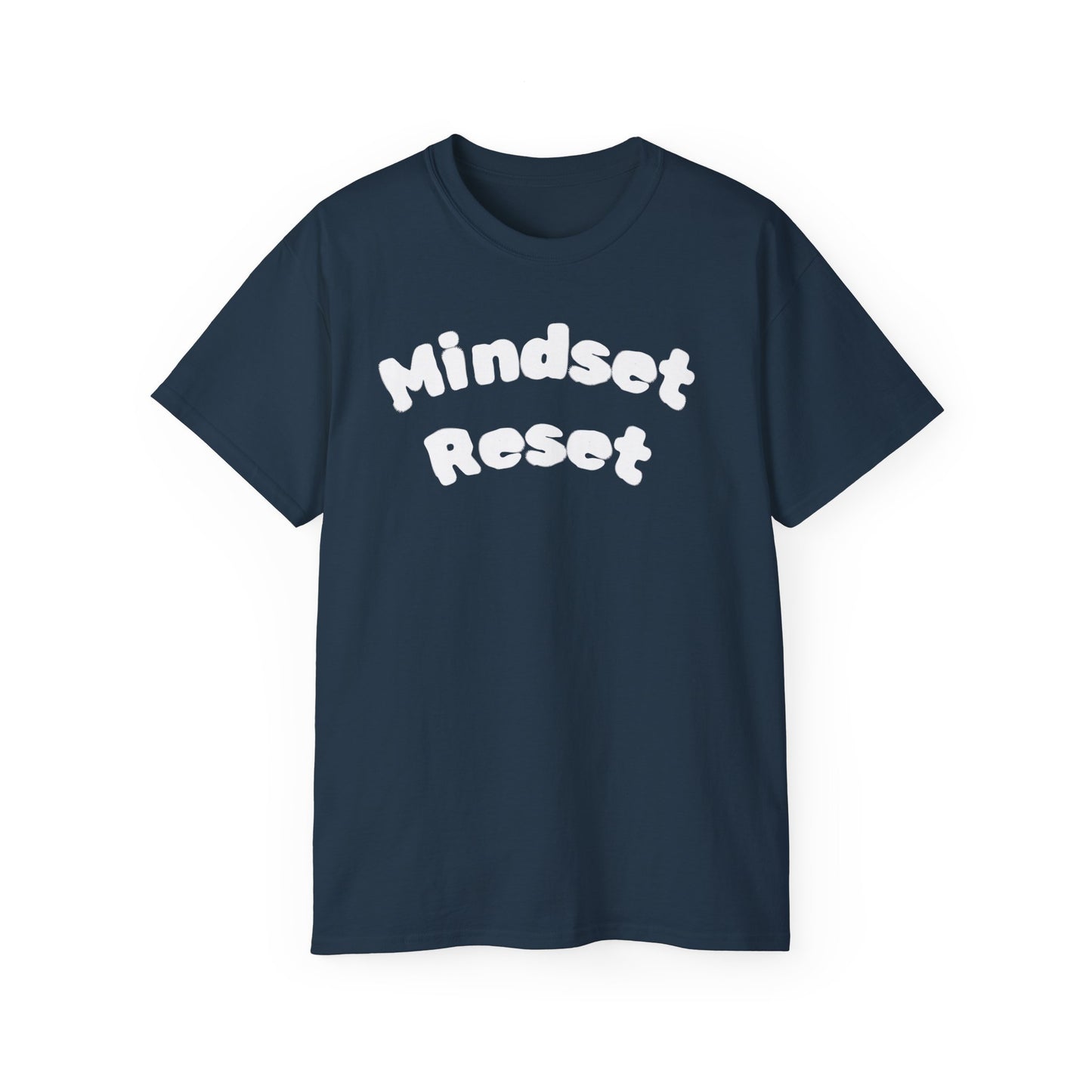 Mindset Reset Unisex Ultra Cotton Tee - Inspirational Graphic Shirt