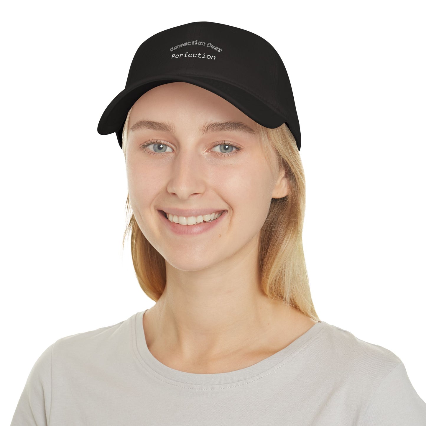 Connection Over Perfecton Low Profile Baseball Cap
