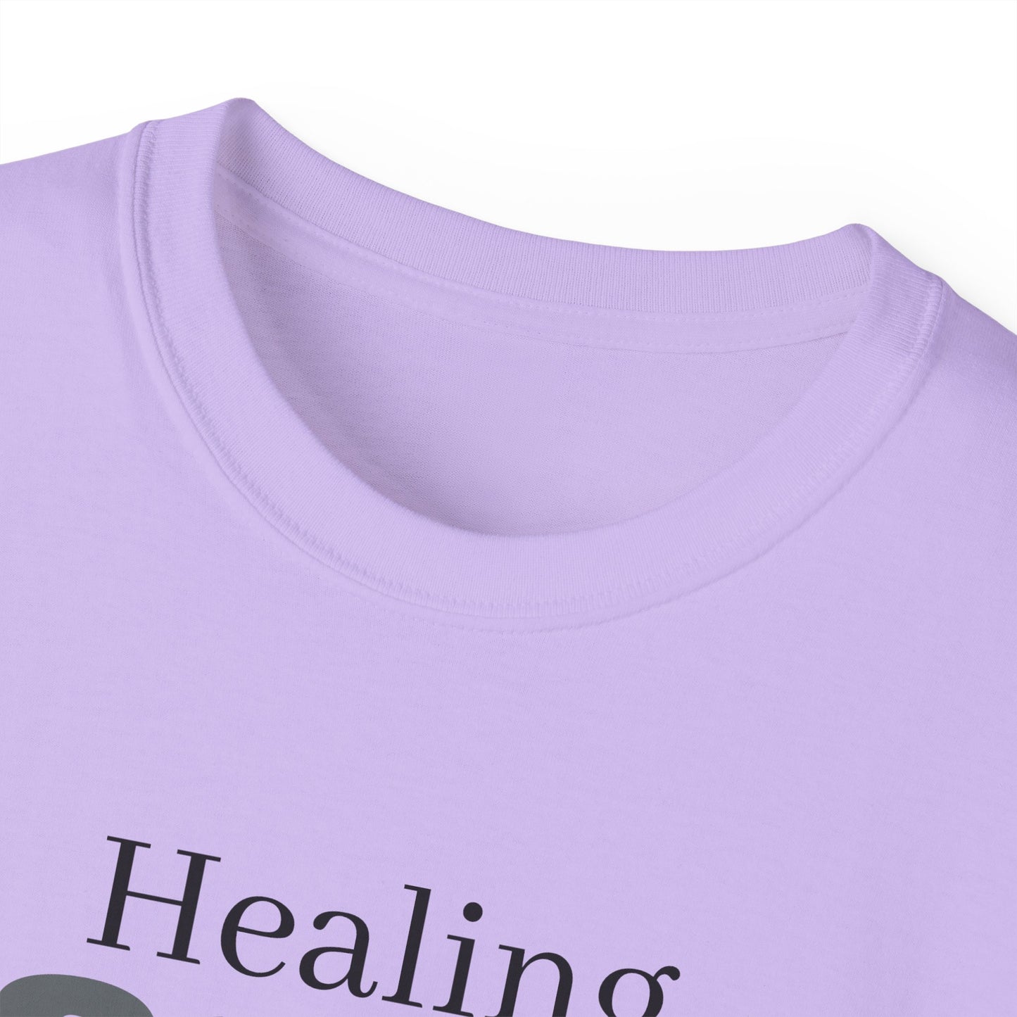 Healing Starts Unisex Ultra Cotton Tee - Comfortable Motivational T-Shirt
