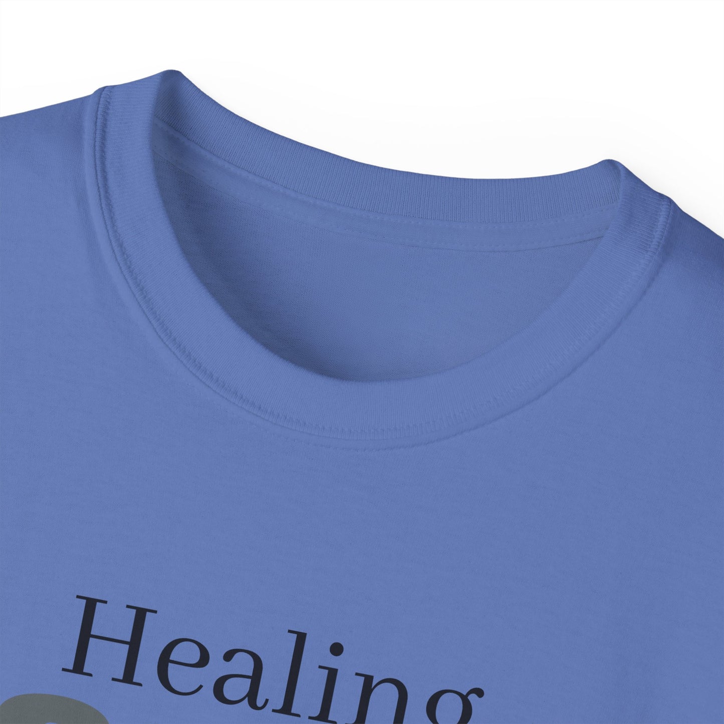 Healing Starts Unisex Ultra Cotton Tee - Comfortable Motivational T-Shirt