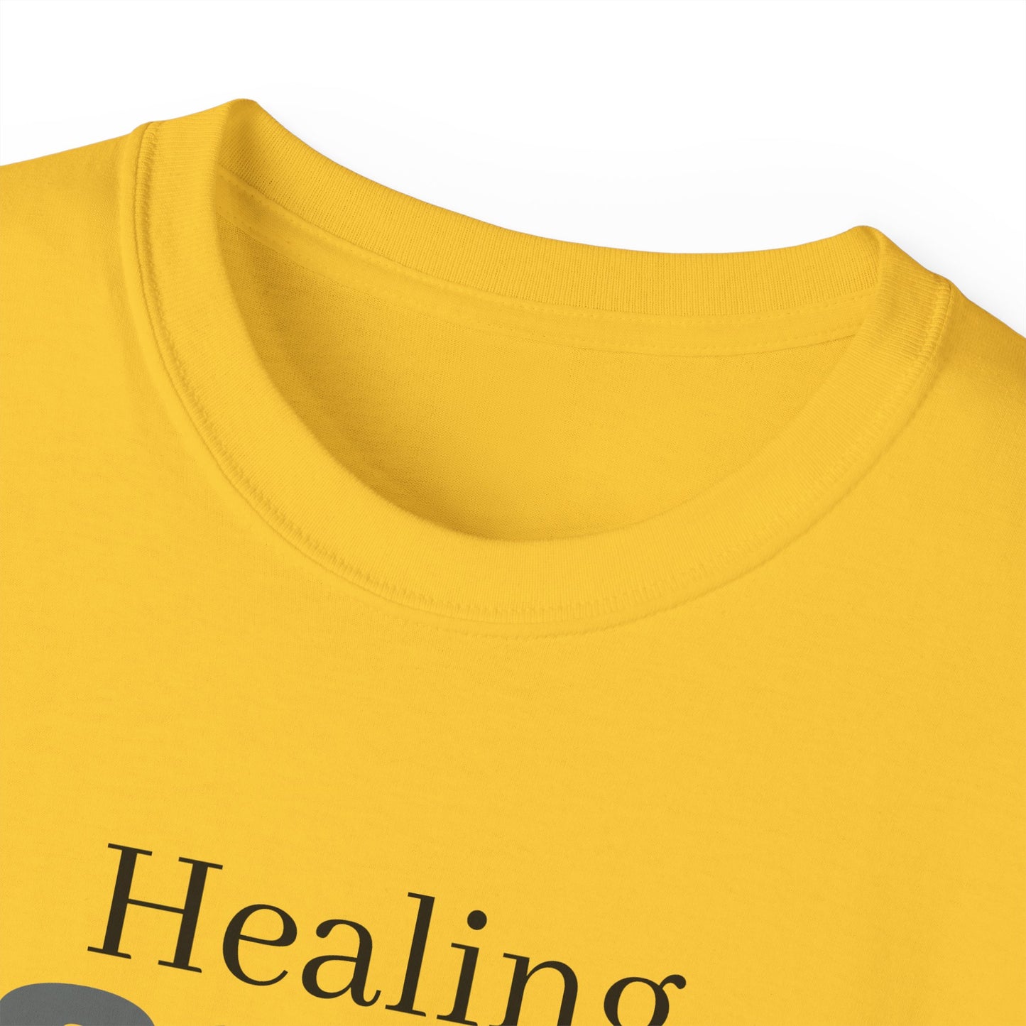 Healing Starts Unisex Ultra Cotton Tee - Comfortable Motivational T-Shirt