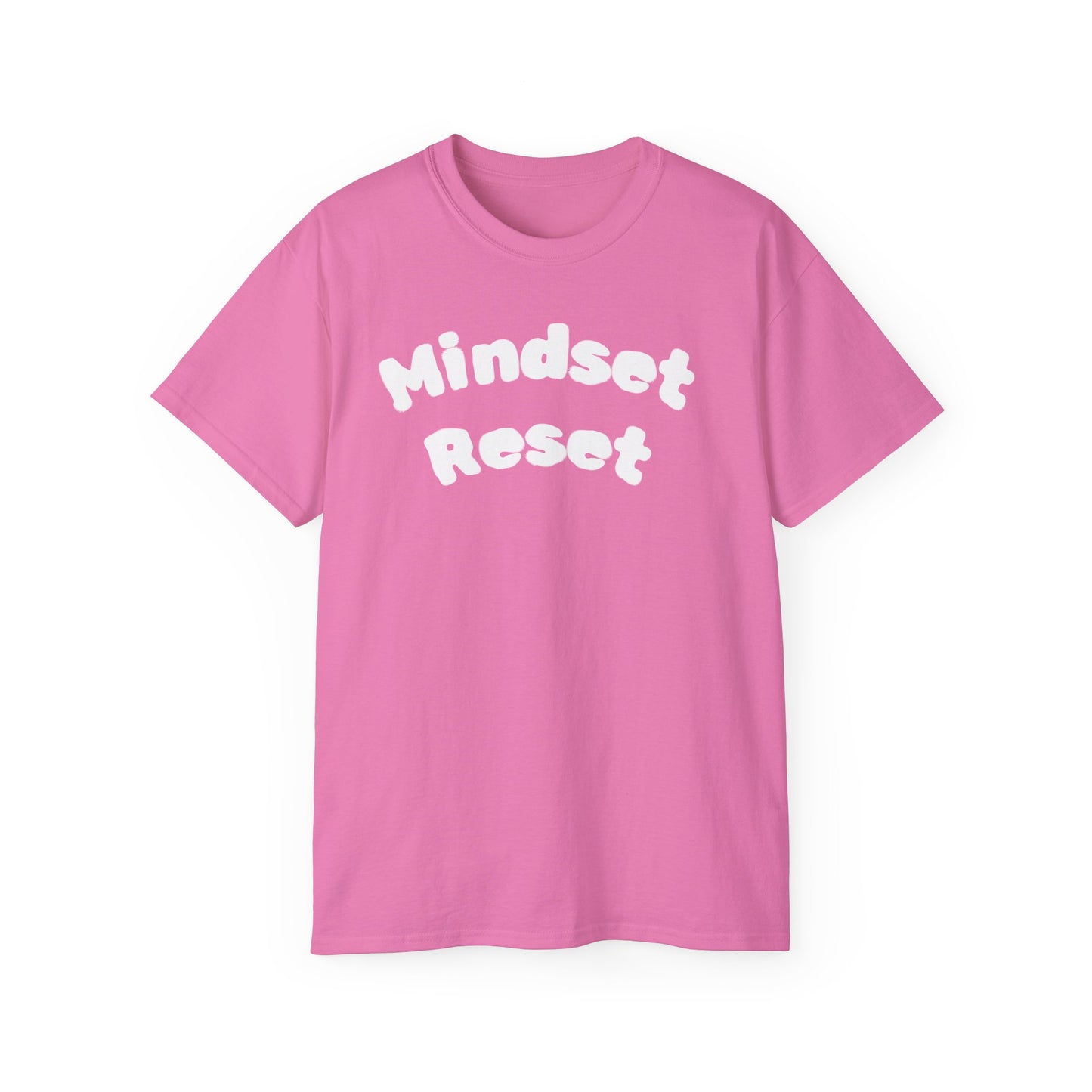 Mindset Reset Unisex Ultra Cotton Tee - Inspirational Graphic Shirt