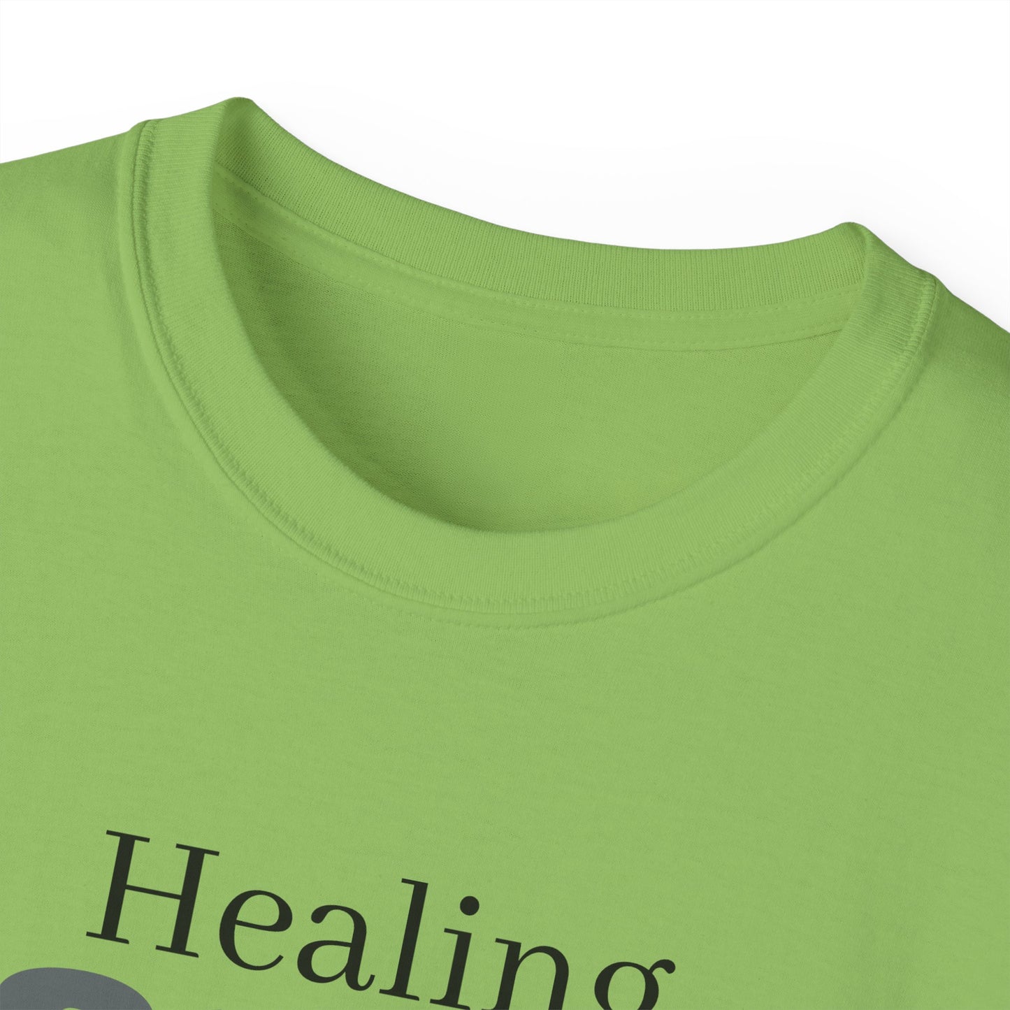 Healing Starts Unisex Ultra Cotton Tee - Comfortable Motivational T-Shirt