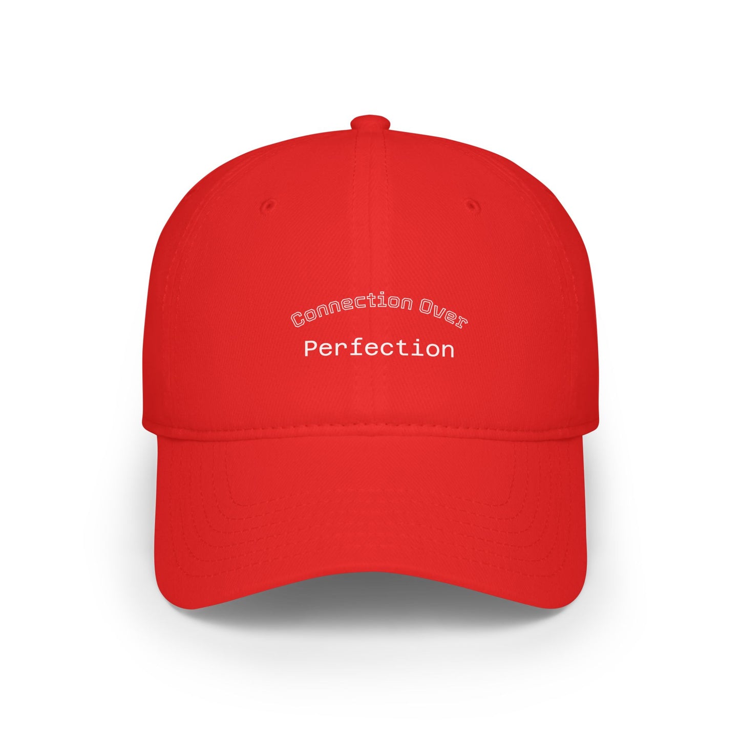 Connection Over Perfecton Low Profile Baseball Cap