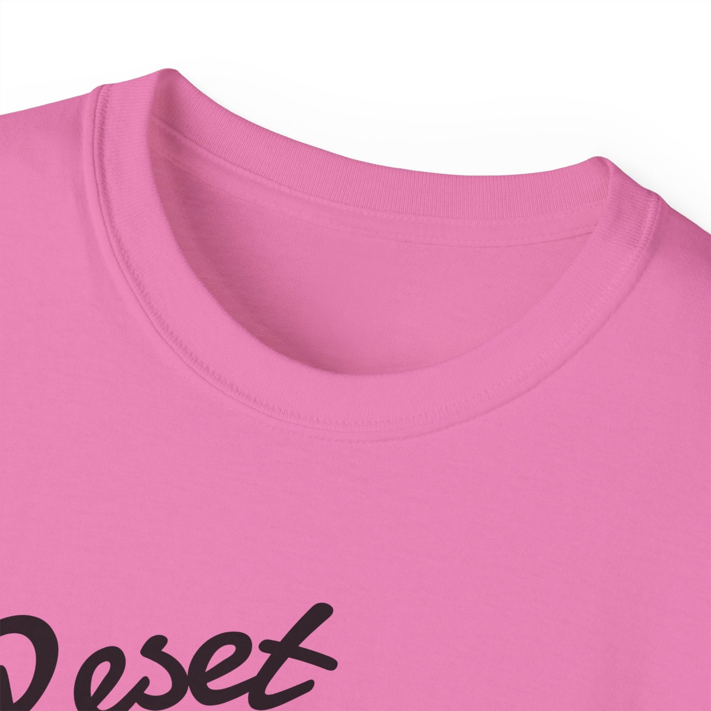 Reset, Rise, Repeat Unisex Ultra Cotton Tee - Motivational Shirt