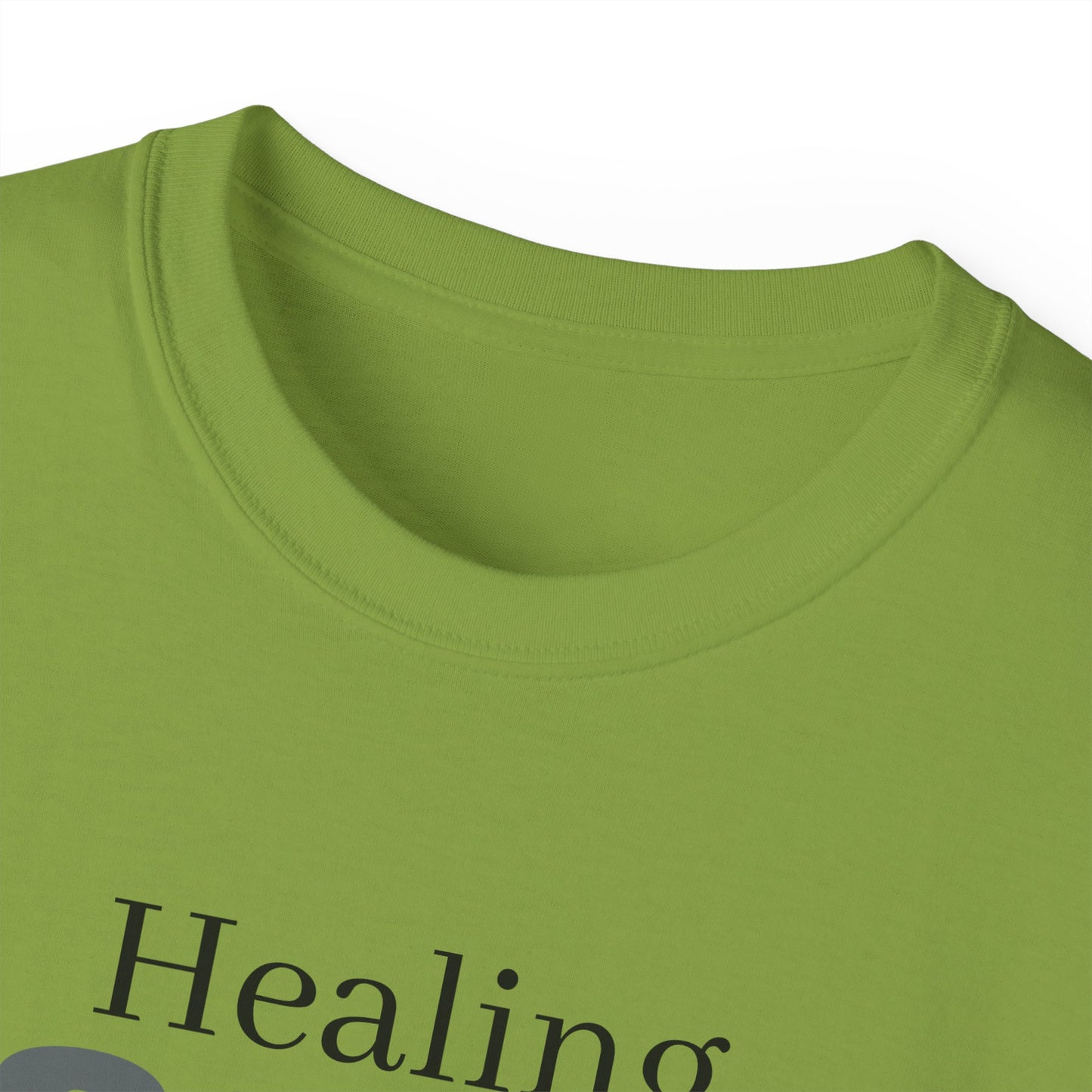 Healing Starts Unisex Ultra Cotton Tee - Comfortable Motivational T-Shirt