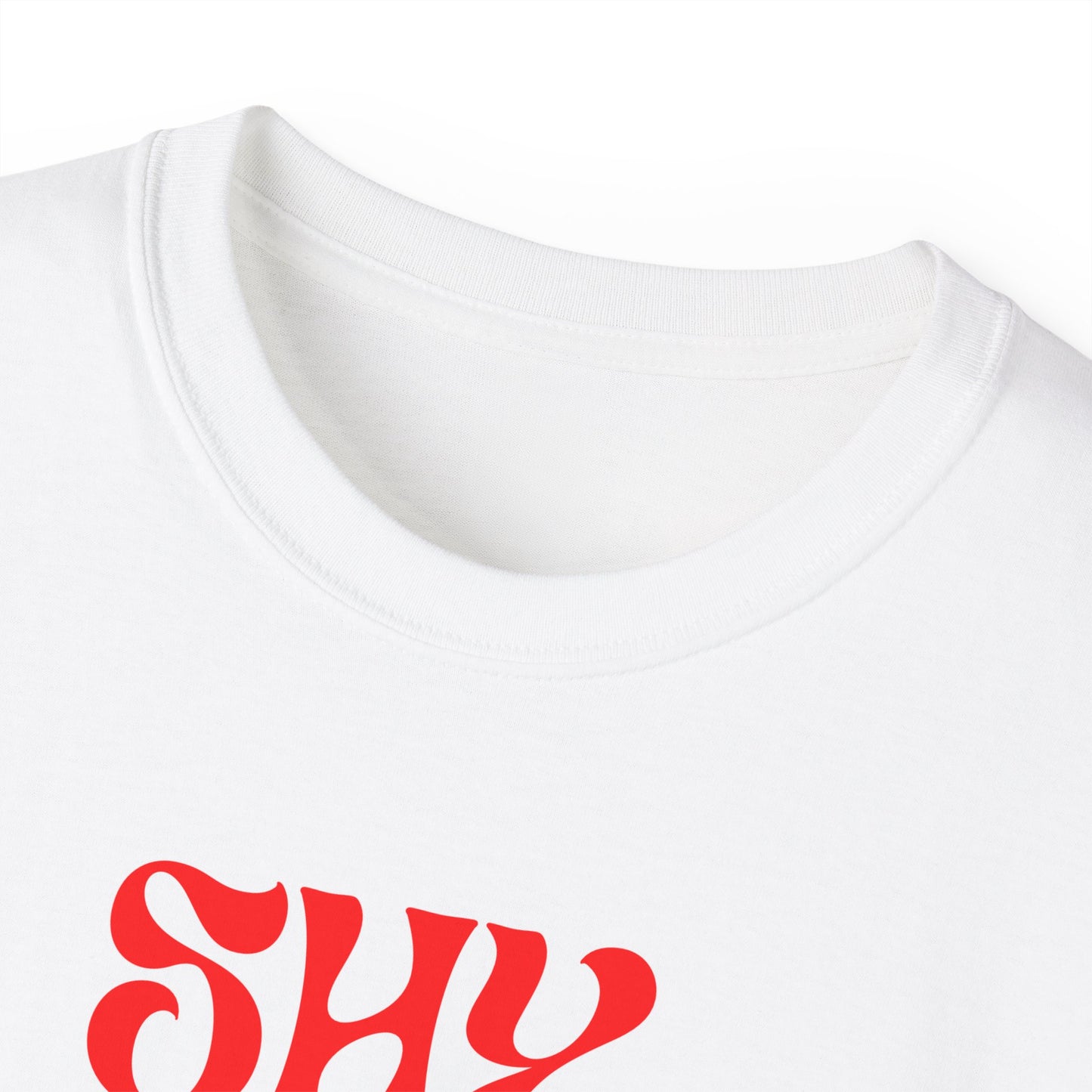 Shy Not Silent Unisex Ultra Cotton Tee - Bold Statement Shirt for Awareness