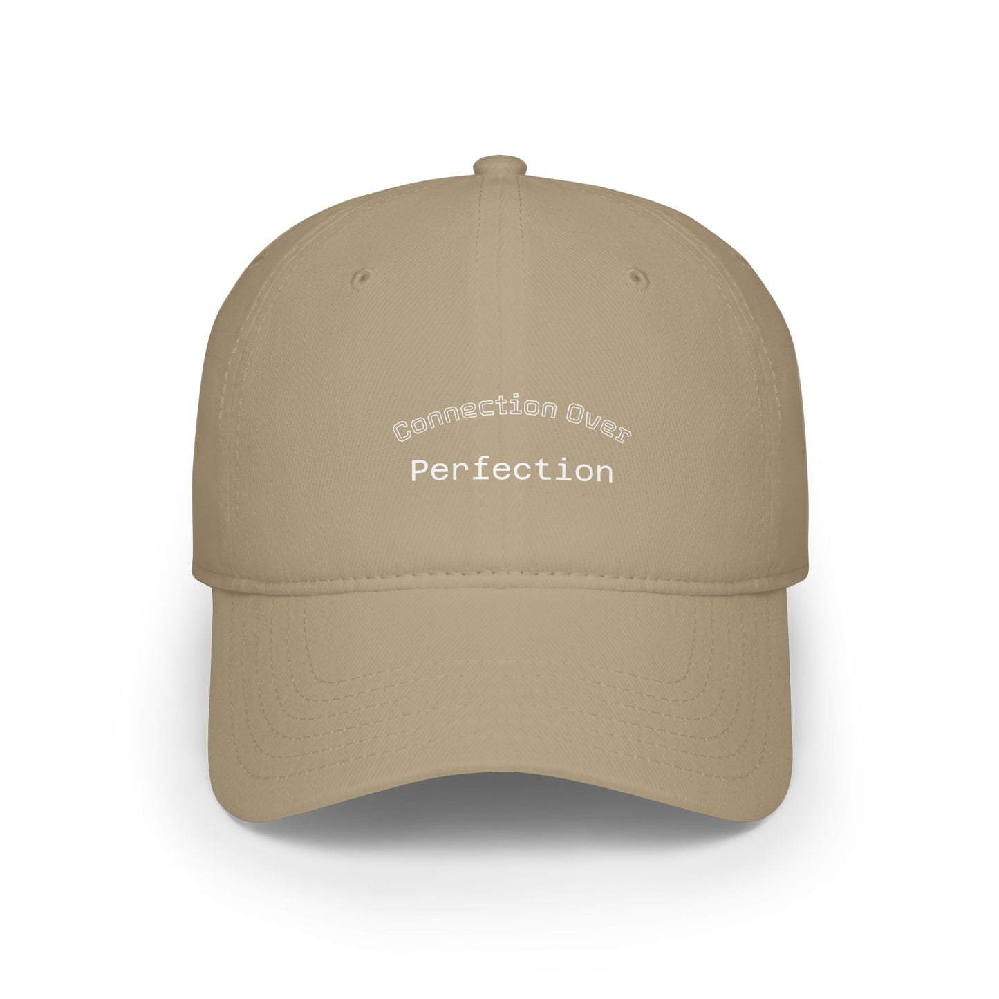 Connection Over Perfecton Low Profile Baseball Cap