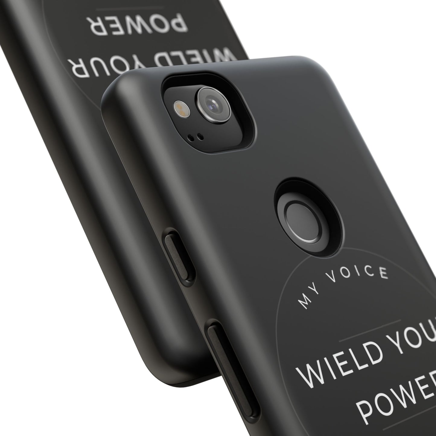 Empowering Phone Case - "Wield Your Power, My Voice Matters" - Tough Cases