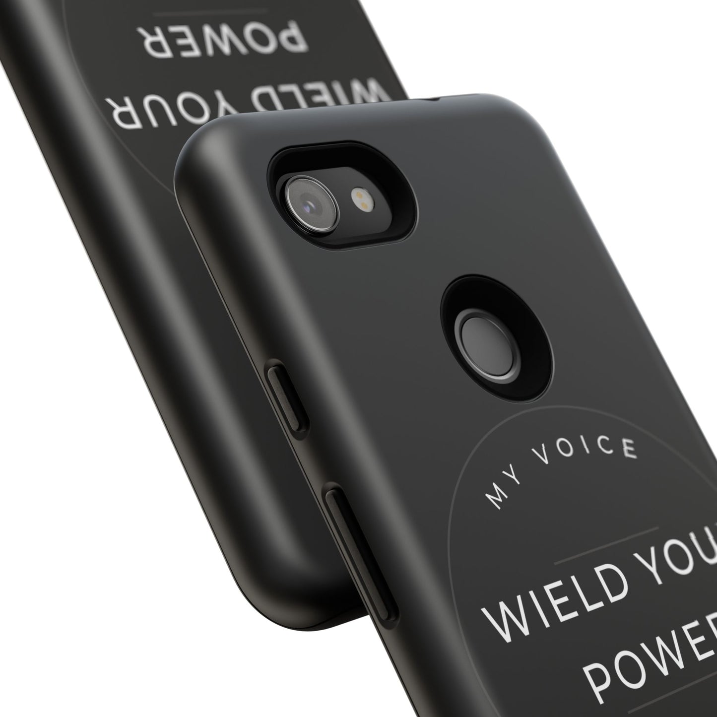Empowering Phone Case - "Wield Your Power, My Voice Matters" - Tough Cases