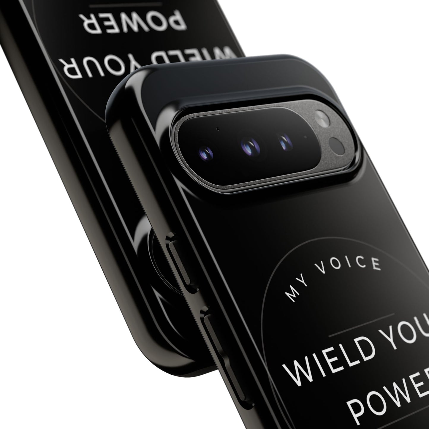 Empowering Phone Case - "Wield Your Power, My Voice Matters" - Tough Cases